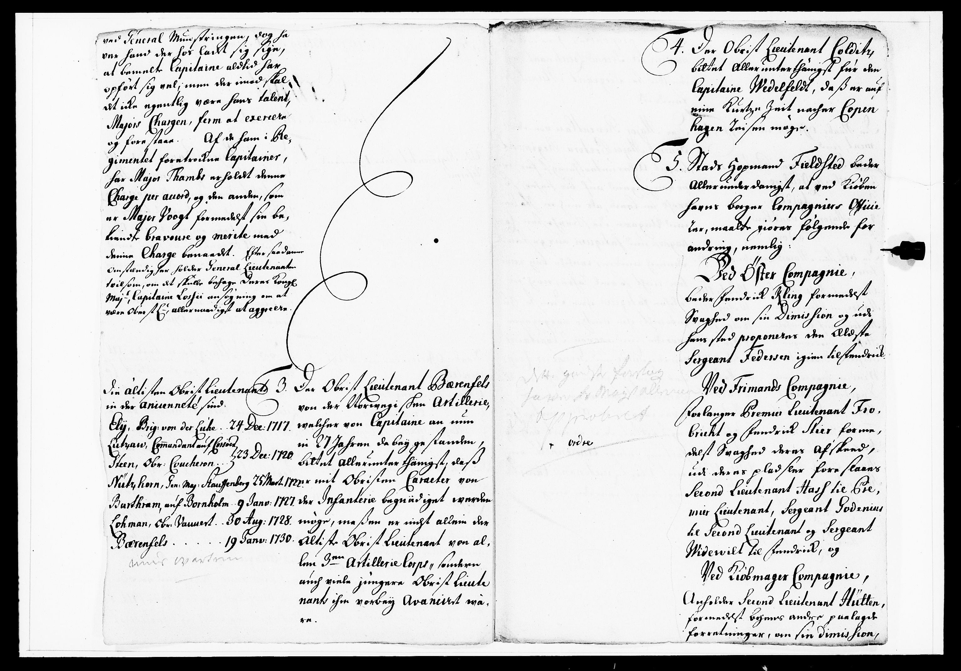 Krigskollegiet, Krigskancelliet, DRA/A-0006/-/1130-1137: Refererede sager, 1736, s. 7