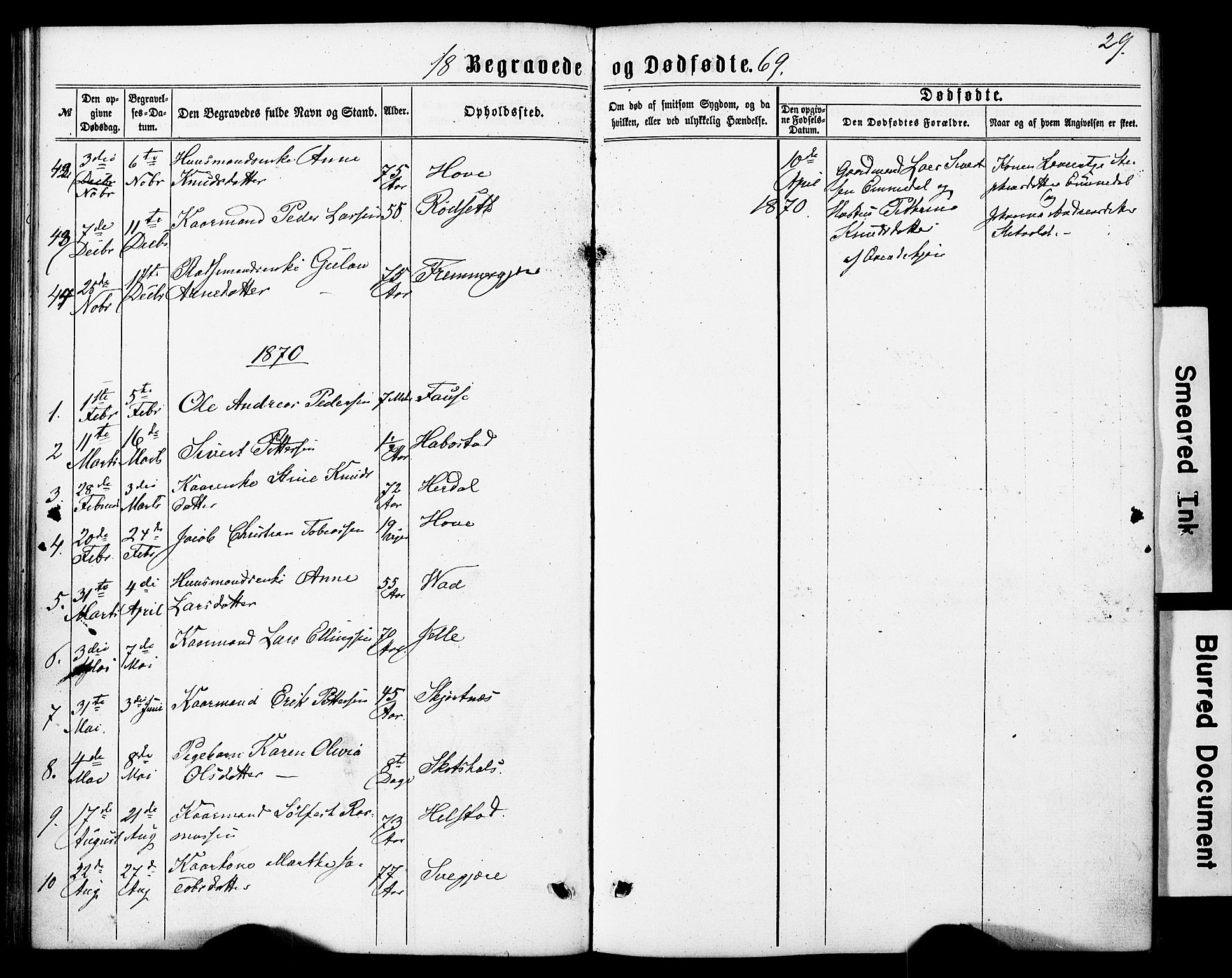 Ministerialprotokoller, klokkerbøker og fødselsregistre - Møre og Romsdal, AV/SAT-A-1454/520/L0282: Ministerialbok nr. 520A11, 1862-1881, s. 29