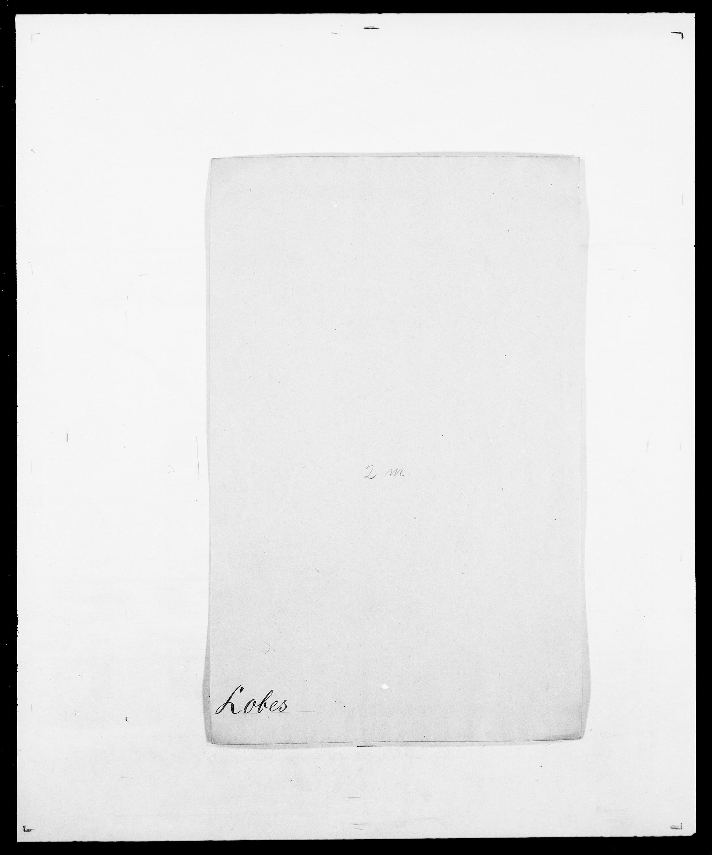Delgobe, Charles Antoine - samling, AV/SAO-PAO-0038/D/Da/L0024: Lobech - Lærum, s. 8