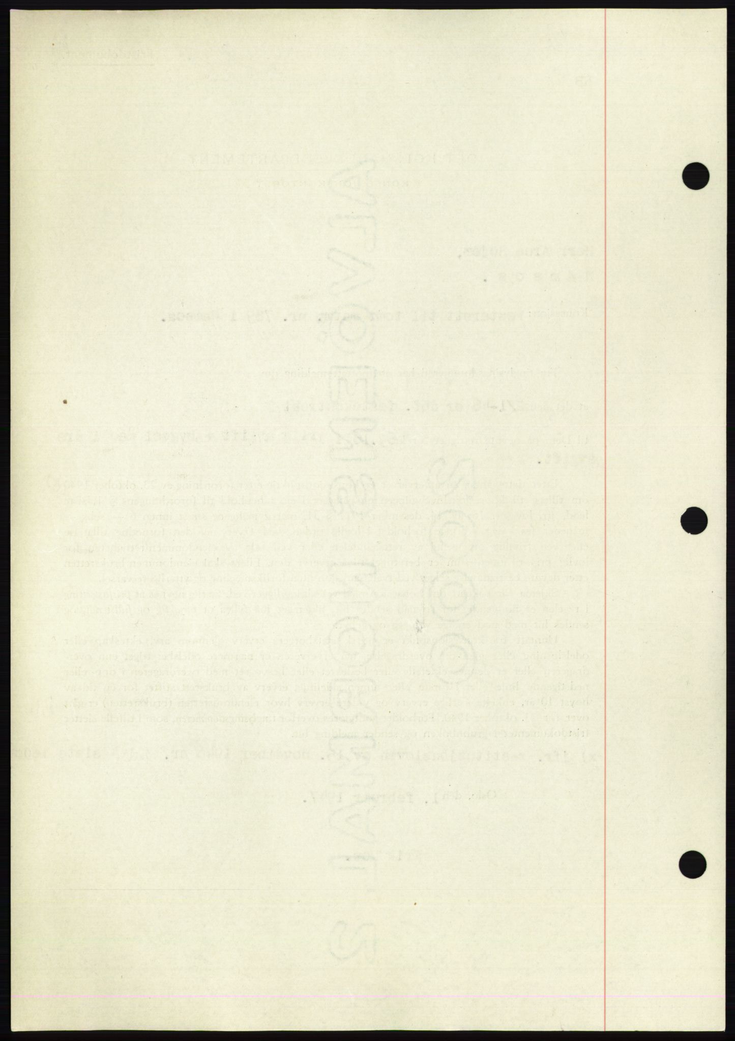 Namdal sorenskriveri, AV/SAT-A-4133/1/2/2C: Pantebok nr. -, 1946-1947, Dagboknr: 404/1947