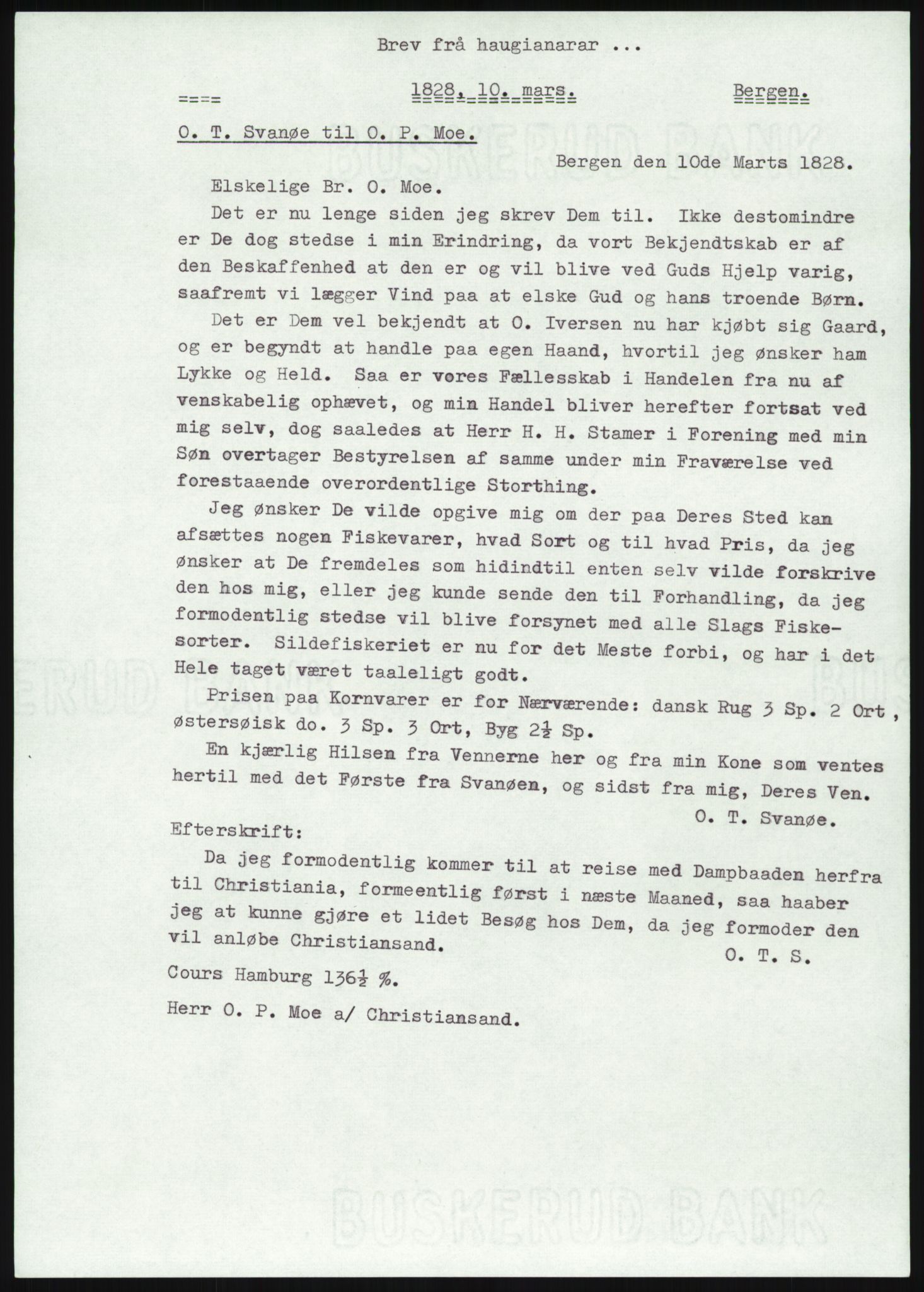 Samlinger til kildeutgivelse, Haugianerbrev, AV/RA-EA-6834/F/L0004: Haugianerbrev IV: 1827-1842, 1827-1842
