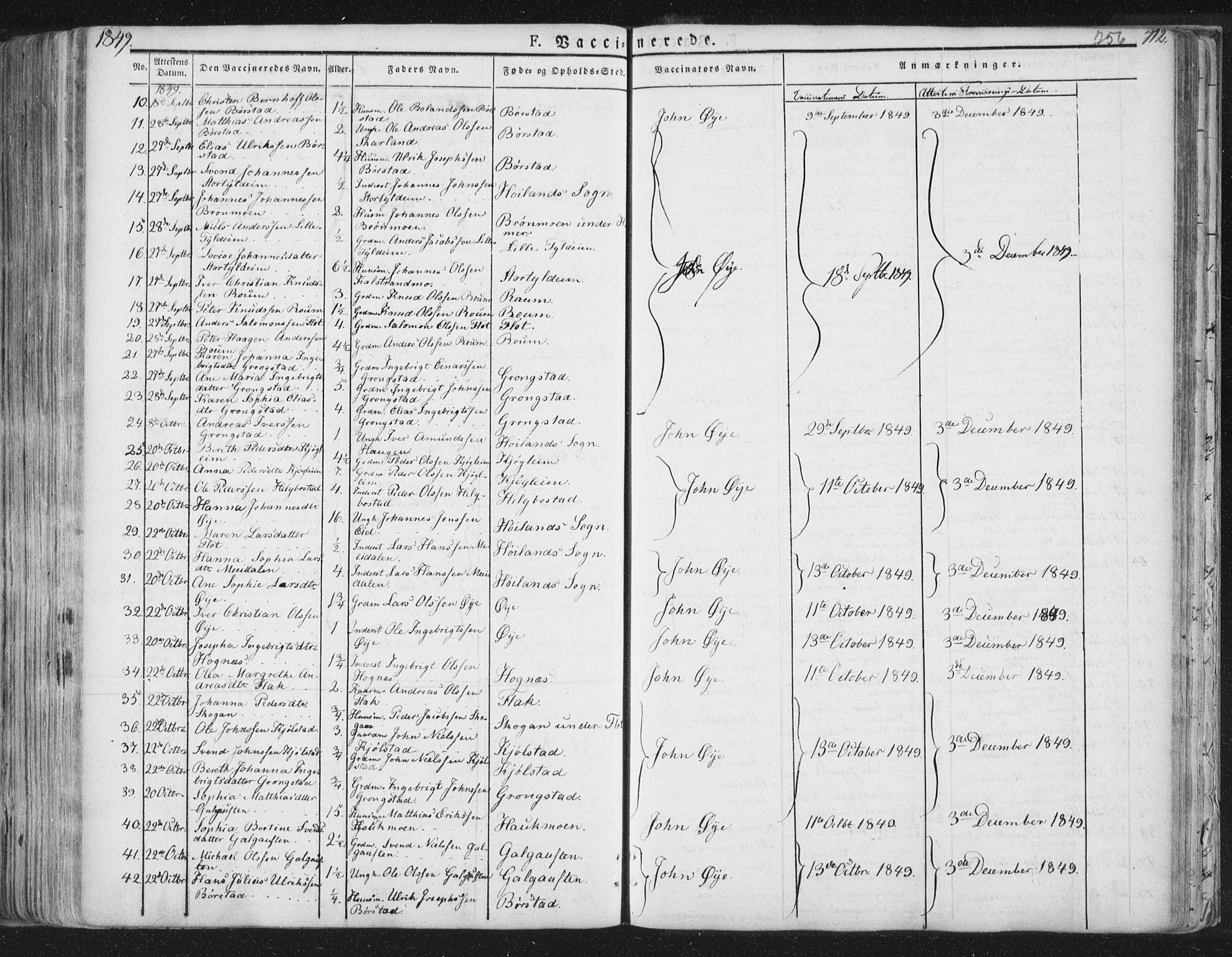Ministerialprotokoller, klokkerbøker og fødselsregistre - Nord-Trøndelag, SAT/A-1458/758/L0513: Ministerialbok nr. 758A02 /1, 1839-1868, s. 256