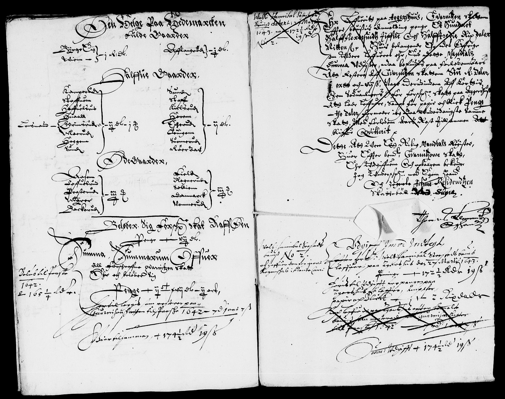 Rentekammeret inntil 1814, Reviderte regnskaper, Lensregnskaper, AV/RA-EA-5023/R/Rb/Rbd/L0004: Maria kirke prosti gods og Rakkestad len, 1641-1644