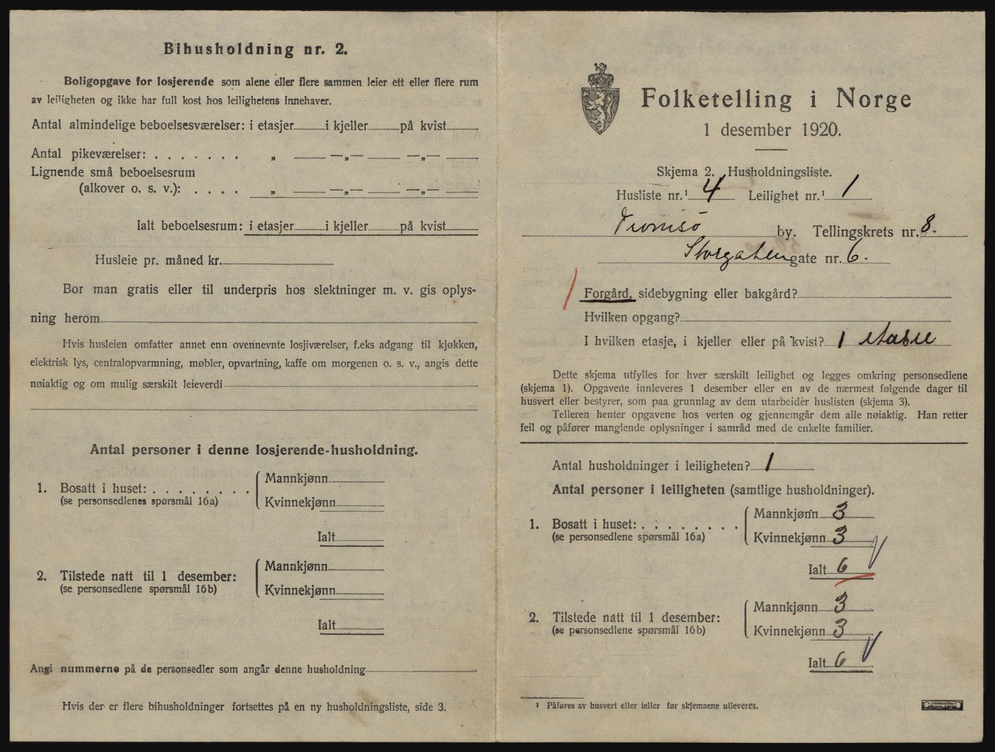 SATØ, Folketelling 1920 for 1902 Tromsø kjøpstad, 1920, s. 4453