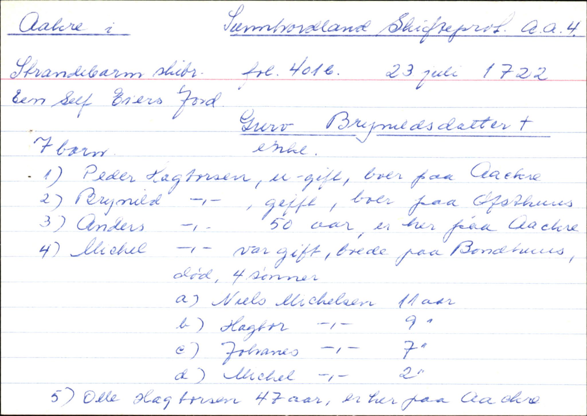 Skiftekort ved Statsarkivet i Bergen, SAB/SKIFTEKORT/004/L0003: Skifteprotokoll nr. 4, 1717-1722, s. 414