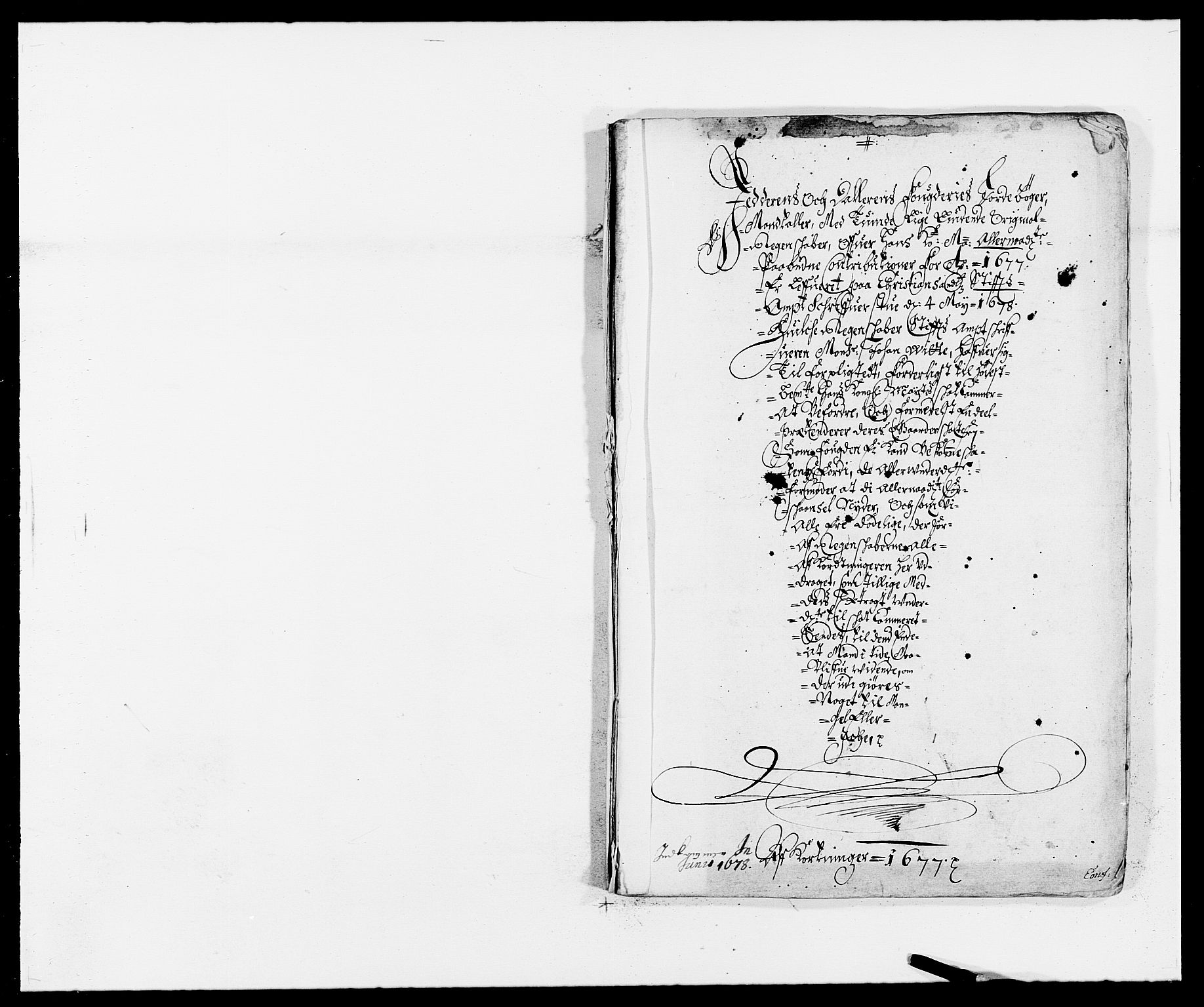 Rentekammeret inntil 1814, Reviderte regnskaper, Fogderegnskap, AV/RA-EA-4092/R46/L2717: Fogderegnskap Jæren og Dalane, 1677, s. 333