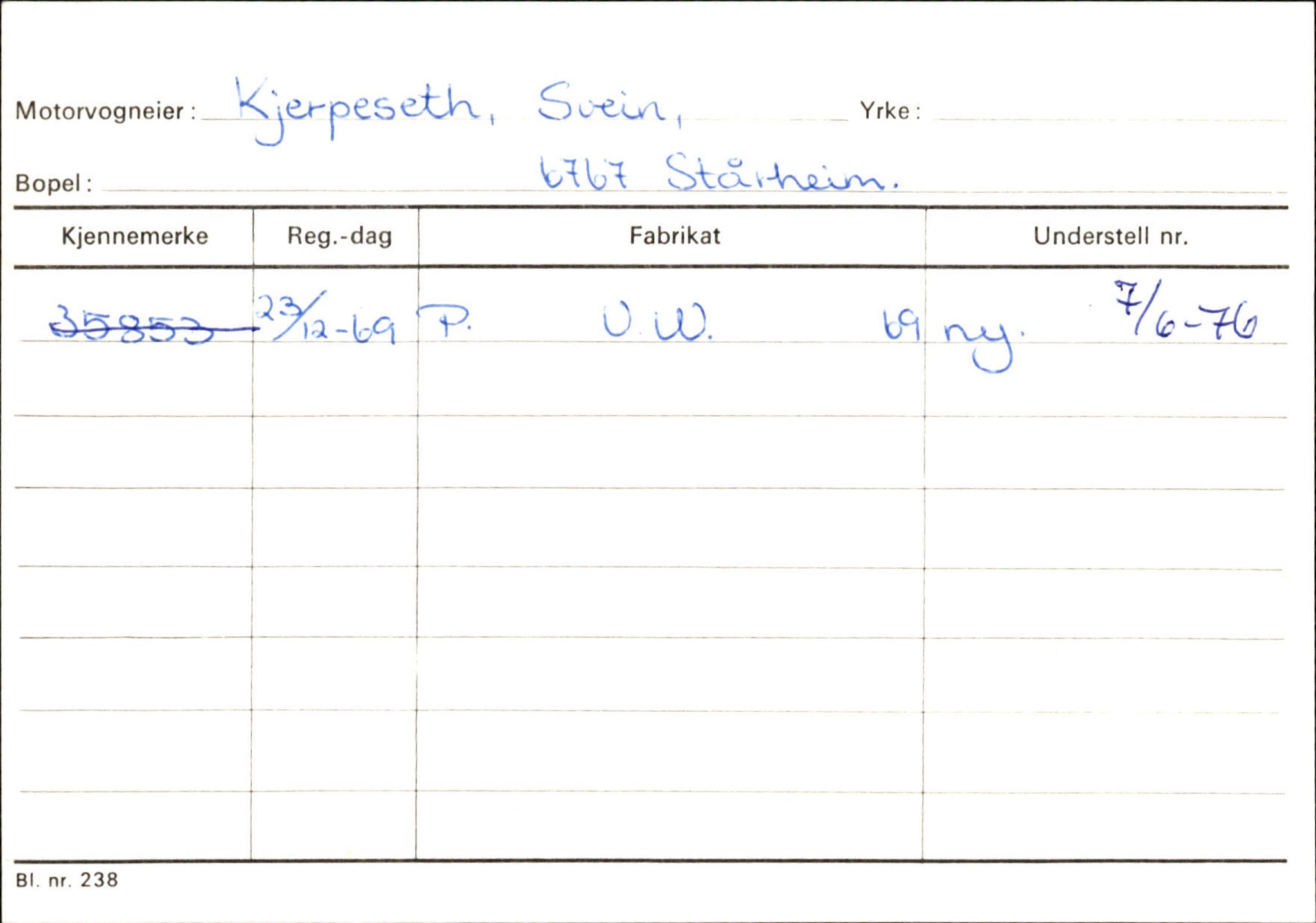 Statens vegvesen, Sogn og Fjordane vegkontor, SAB/A-5301/4/F/L0129: Eigarregistrer Eid A-S, 1945-1975, s. 1221