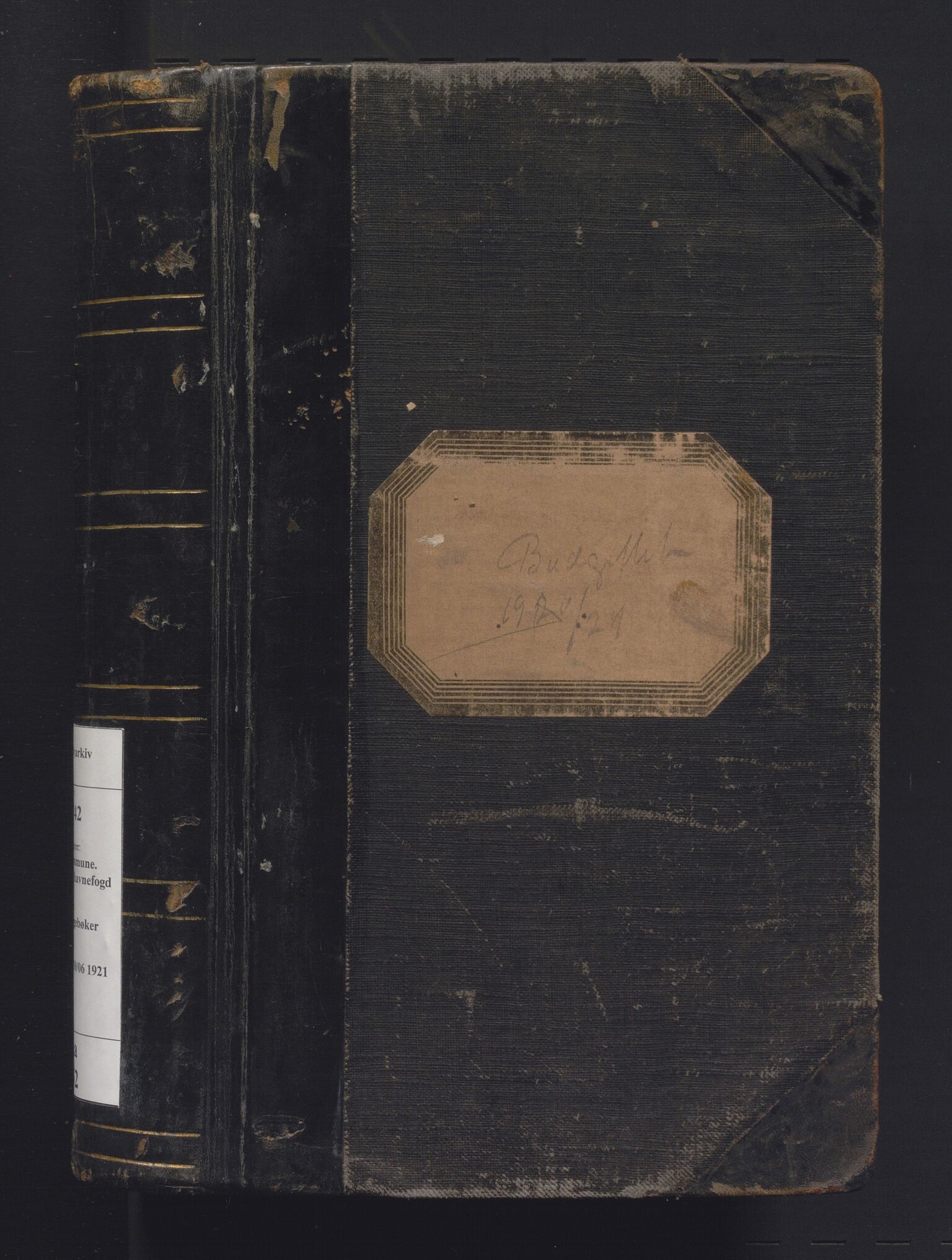 Bergen kommune. Havnekontor/havnefogd, BBA/A-0742/H/Ha/Haa/L0052: "Budgettet 1920/21", 1920-1921