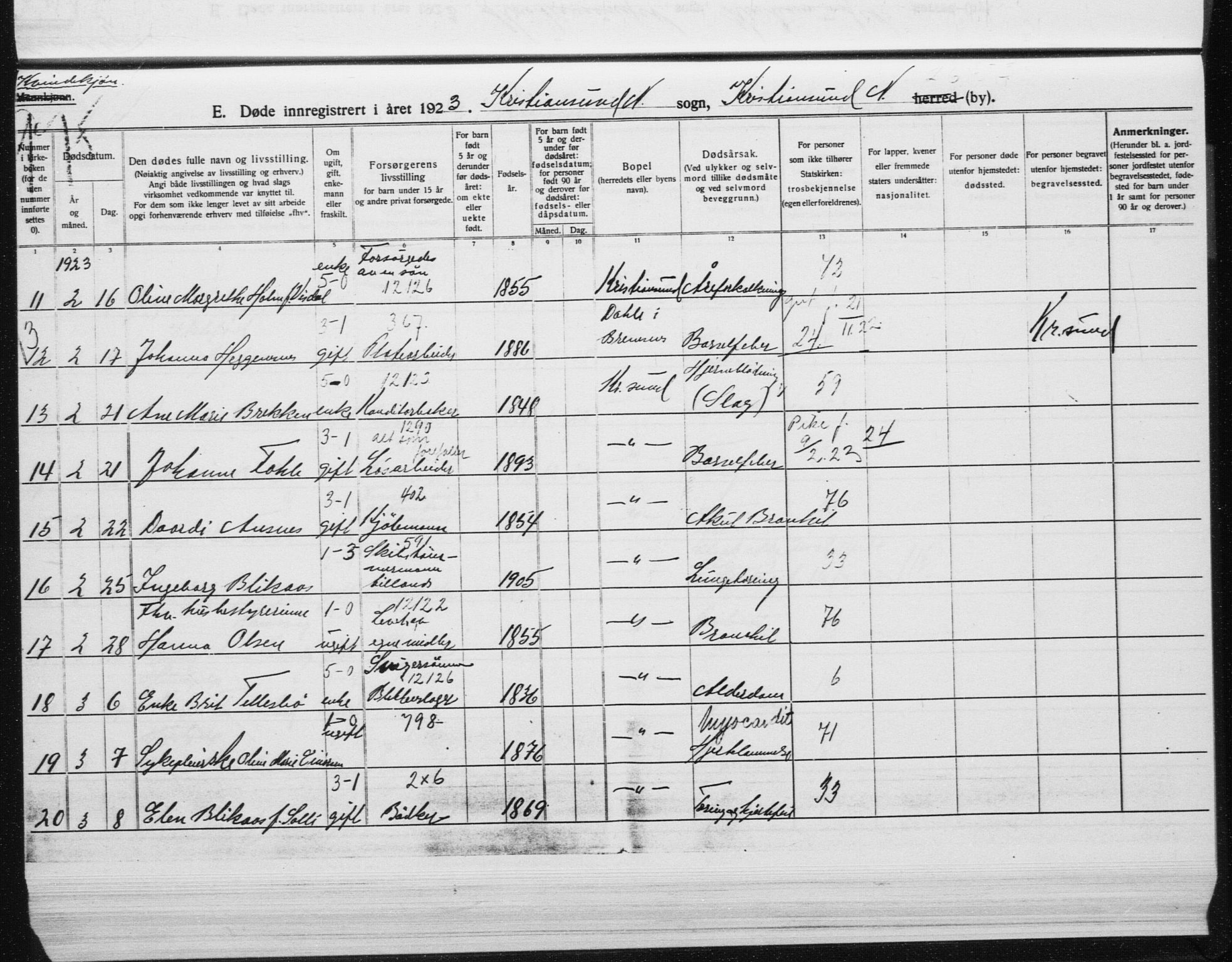 Ministerialprotokoller, klokkerbøker og fødselsregistre - Møre og Romsdal, AV/SAT-A-1454/572/L0863: Ministerialbok nr. 572D07, 1917-1935