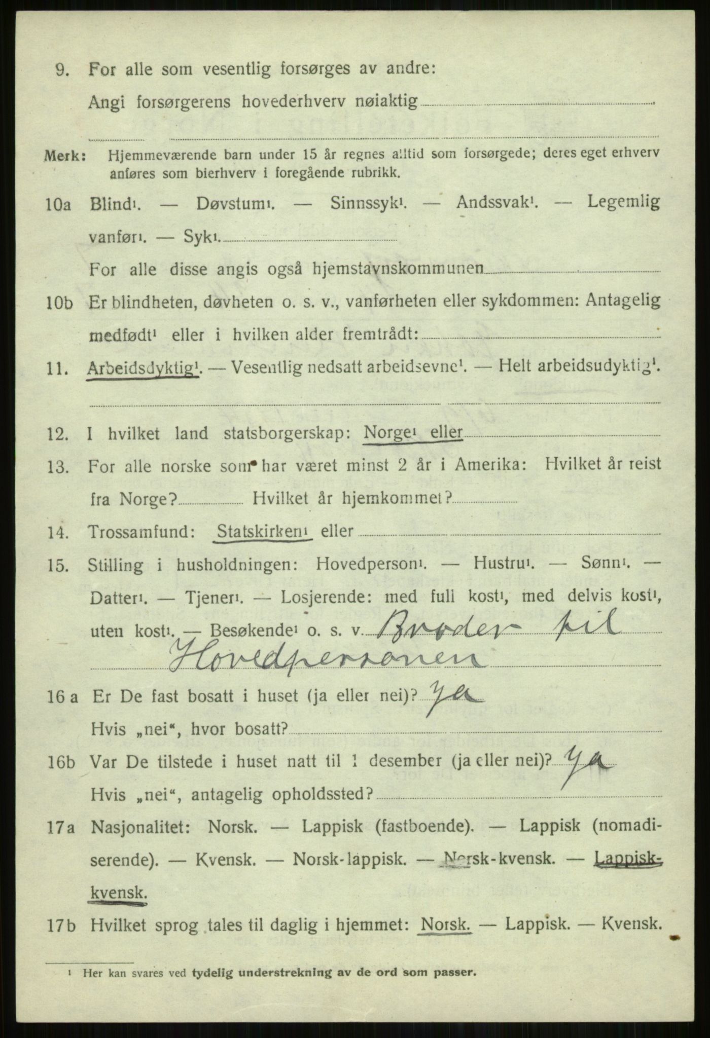 SATØ, Folketelling 1920 for 1941 Skjervøy herred, 1920, s. 4326