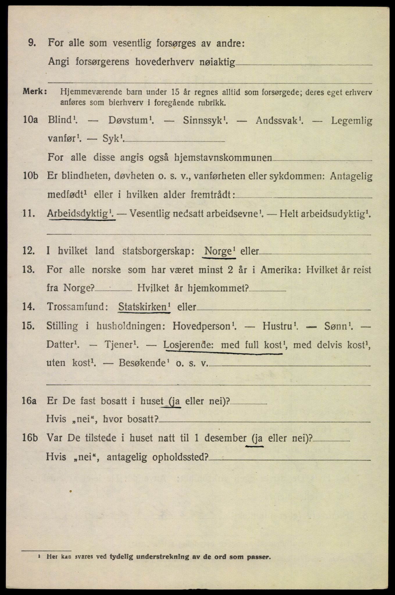 SAH, Folketelling 1920 for 0522 Østre Gausdal herred, 1920, s. 2689