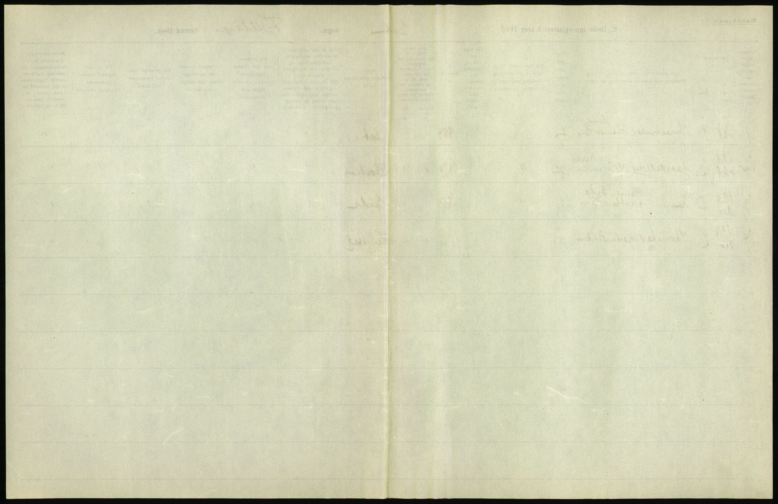 Statistisk sentralbyrå, Sosiodemografiske emner, Befolkning, RA/S-2228/D/Df/Dfb/Dfbh/L0036: Hordaland fylke: Døde., 1918, s. 39