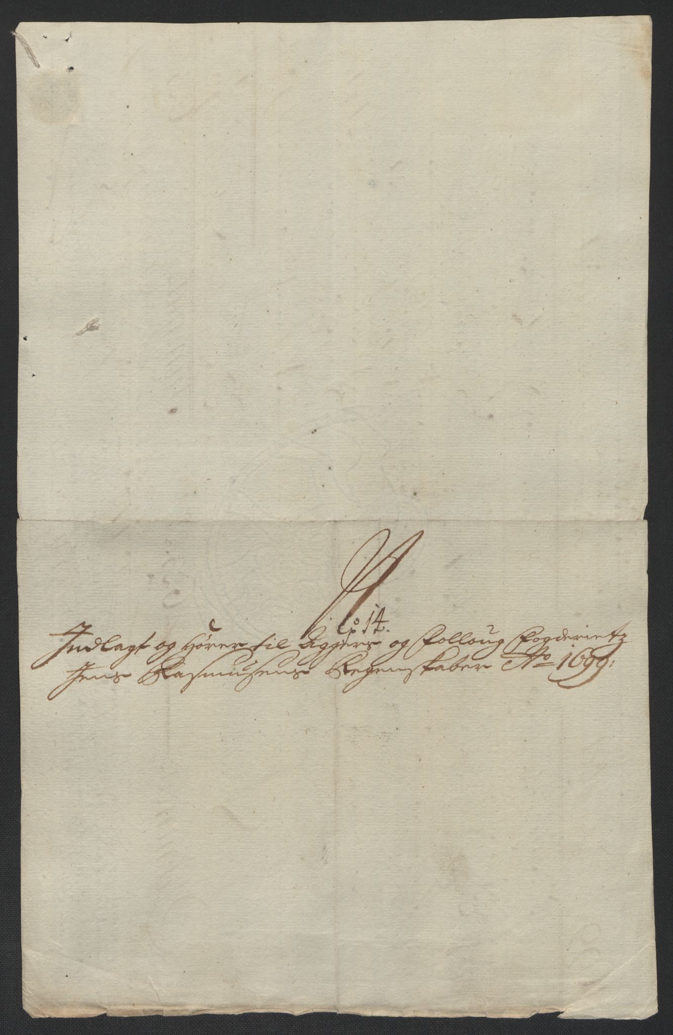 Rentekammeret inntil 1814, Reviderte regnskaper, Fogderegnskap, RA/EA-4092/R10/L0442: Fogderegnskap Aker og Follo, 1699, s. 255