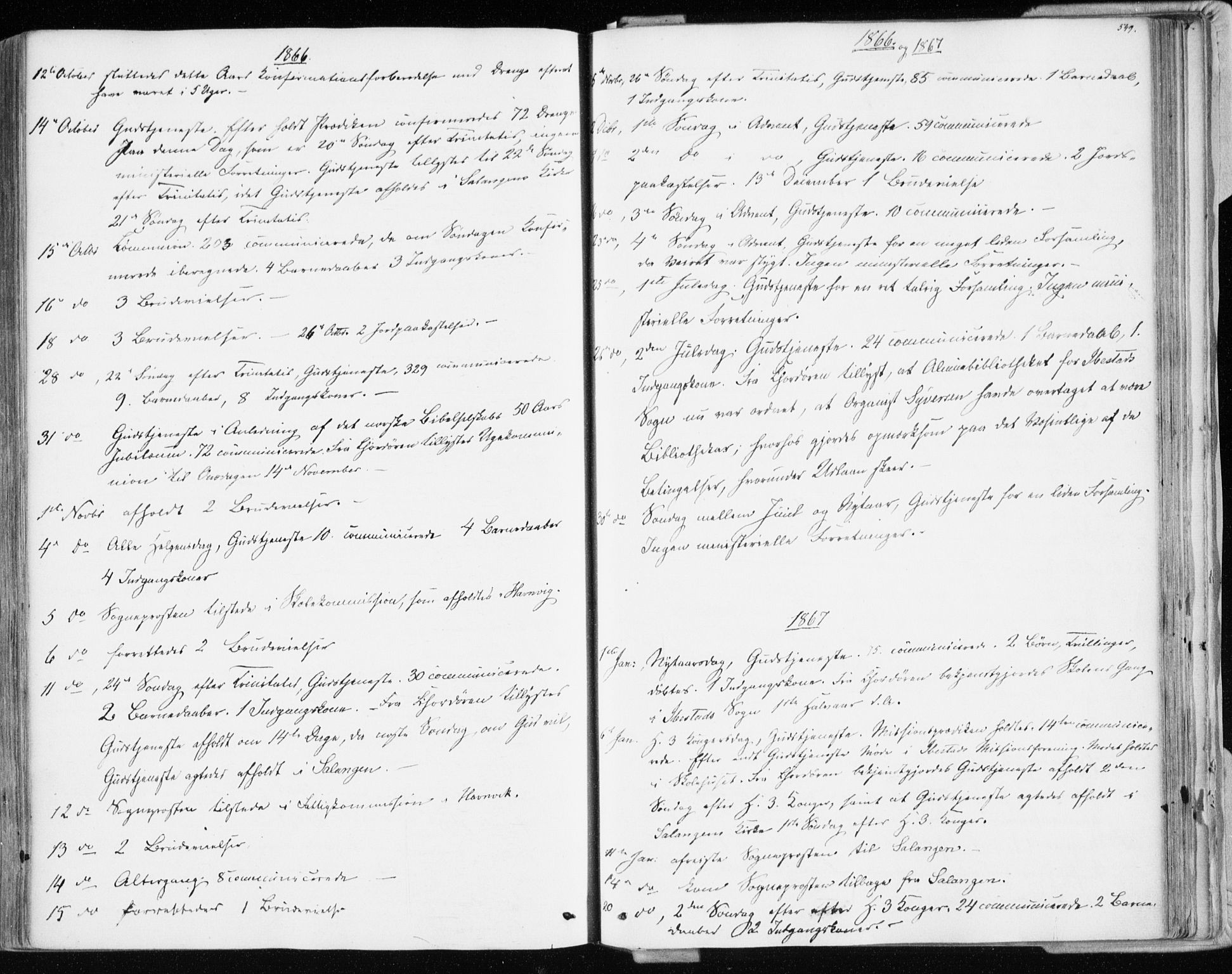 Ibestad sokneprestembete, AV/SATØ-S-0077/H/Ha/Haa/L0009kirke: Ministerialbok nr. 9, 1859-1868, s. 549