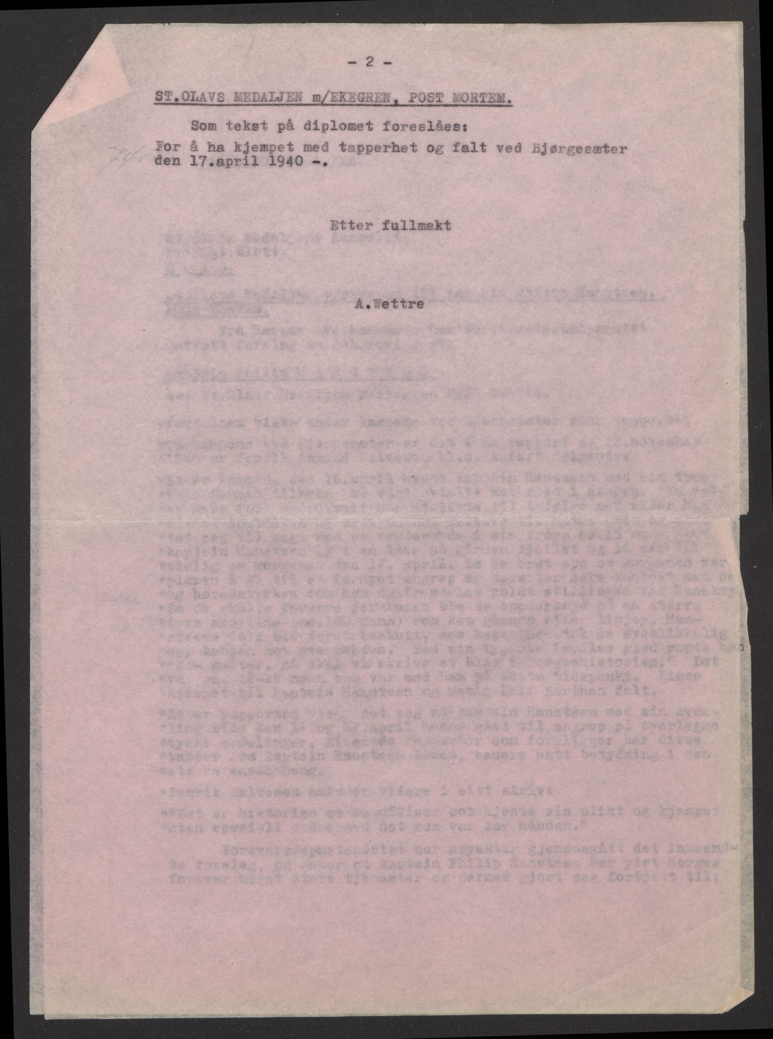 Forsvarsdepartementet, arkivet 1940-1945, RA/RAFA-2062, 1940-1945, s. 785