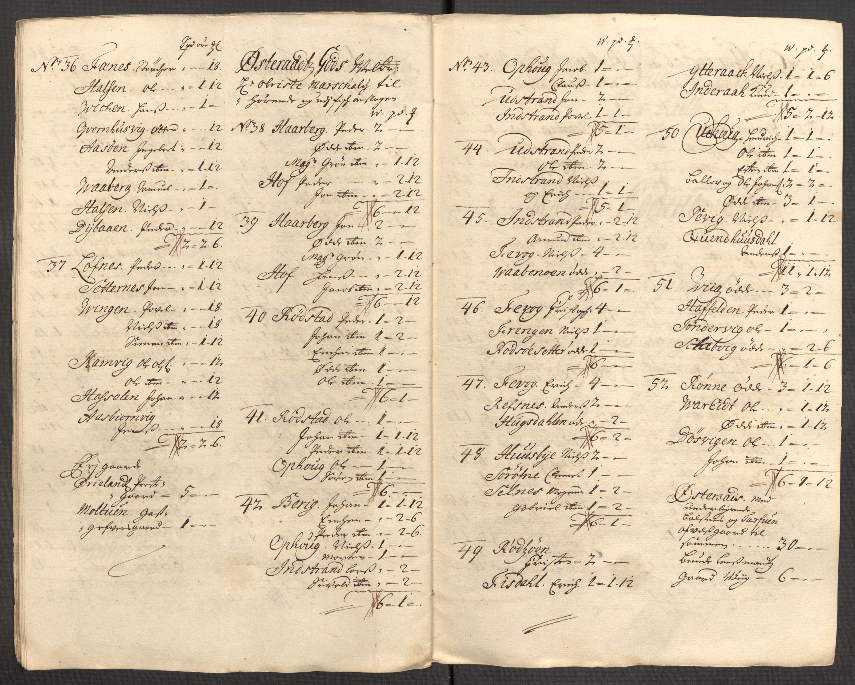 Rentekammeret inntil 1814, Reviderte regnskaper, Fogderegnskap, RA/EA-4092/R57/L3858: Fogderegnskap Fosen, 1708-1709, s. 91