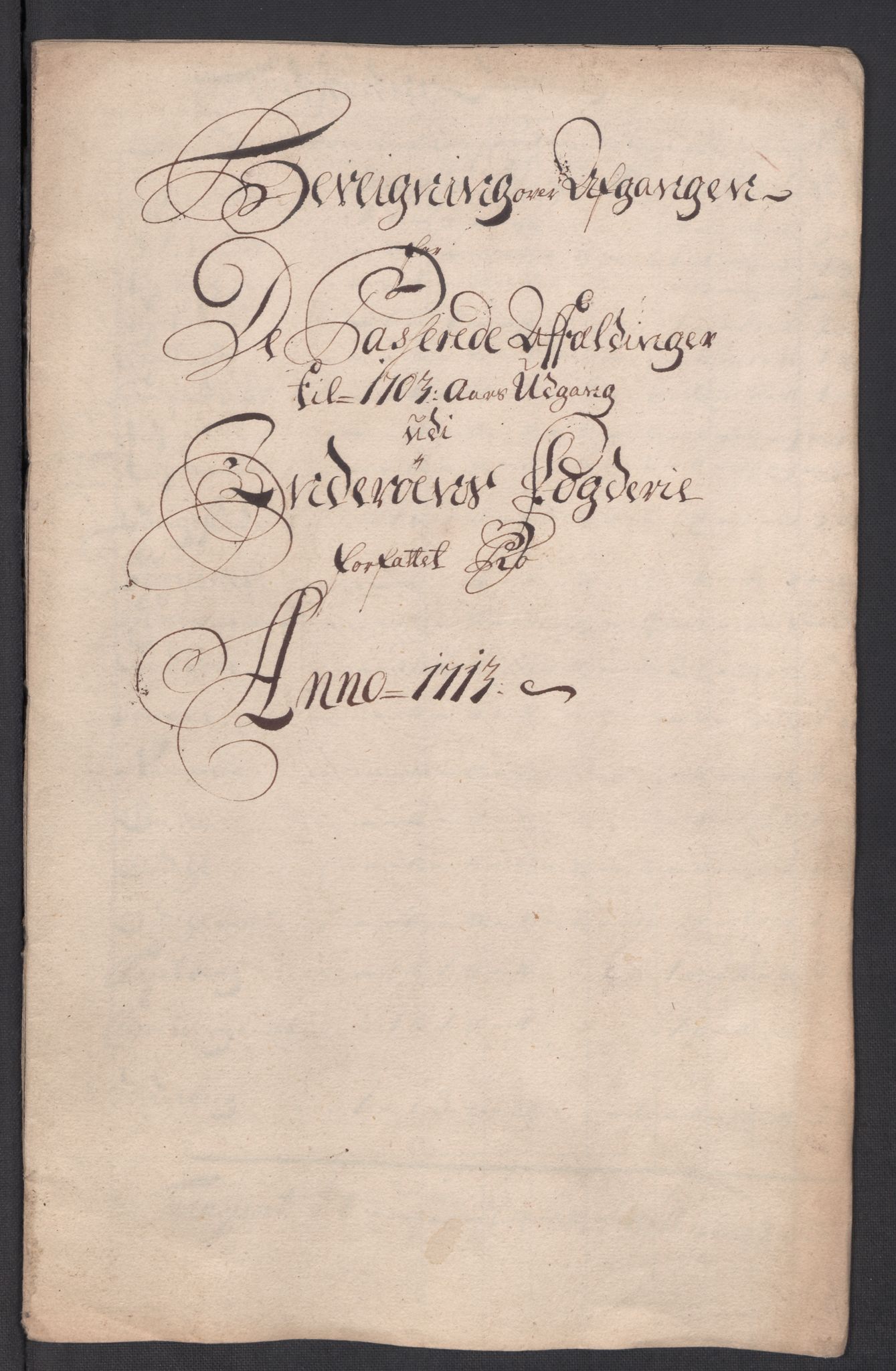 Rentekammeret inntil 1814, Reviderte regnskaper, Fogderegnskap, RA/EA-4092/R63/L4321: Fogderegnskap Inderøy, 1713, s. 387