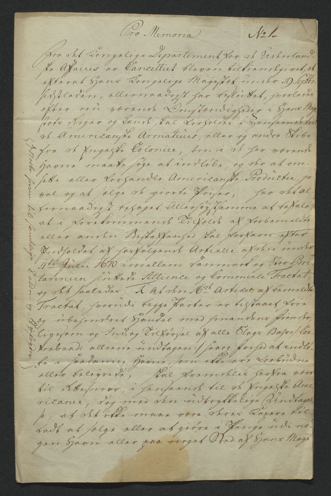 Stiftamtmannen i Kristiansand, AV/SAK-1271-0005/G/Gg/Gga/L1719: Kaper- og prisesaker, 1756-1796, s. 63