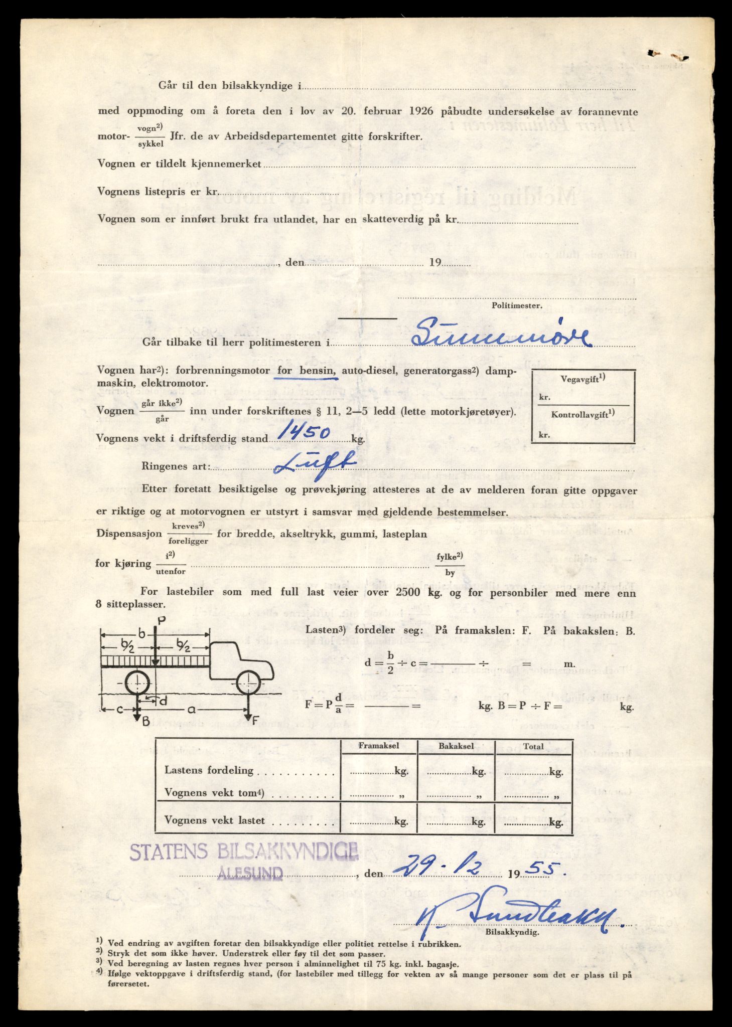 Møre og Romsdal vegkontor - Ålesund trafikkstasjon, AV/SAT-A-4099/F/Fe/L0042: Registreringskort for kjøretøy T 13906 - T 14079, 1927-1998, s. 2162