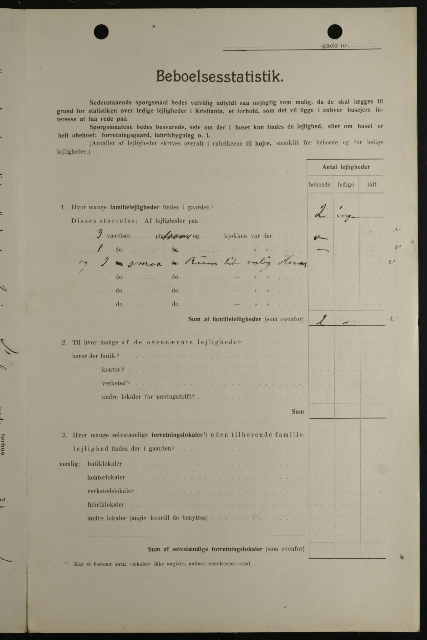 OBA, Kommunal folketelling 1.2.1908 for Kristiania kjøpstad, 1908, s. 95547