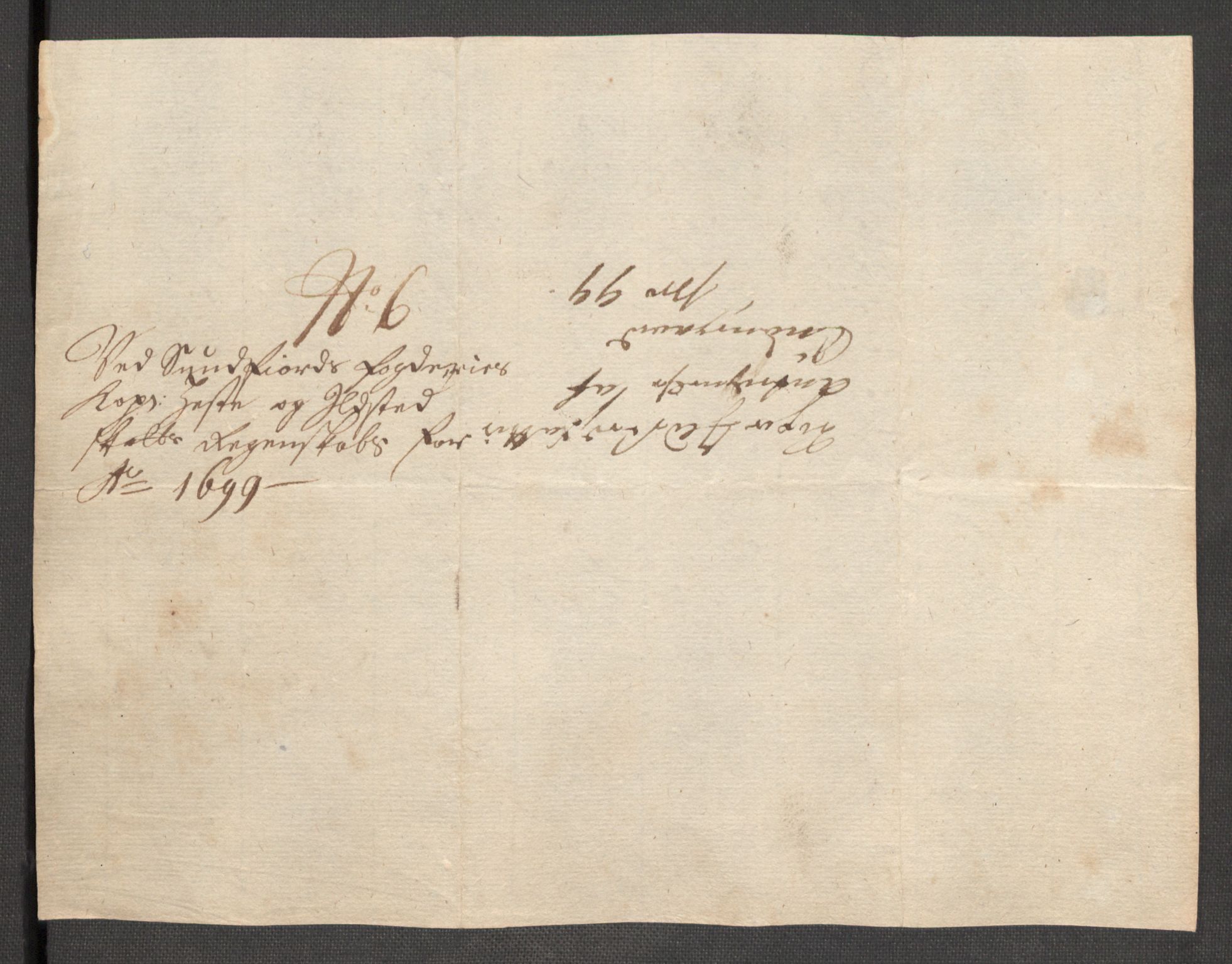 Rentekammeret inntil 1814, Reviderte regnskaper, Fogderegnskap, AV/RA-EA-4092/R53/L3424: Fogderegnskap Sunn- og Nordfjord, 1699, s. 411