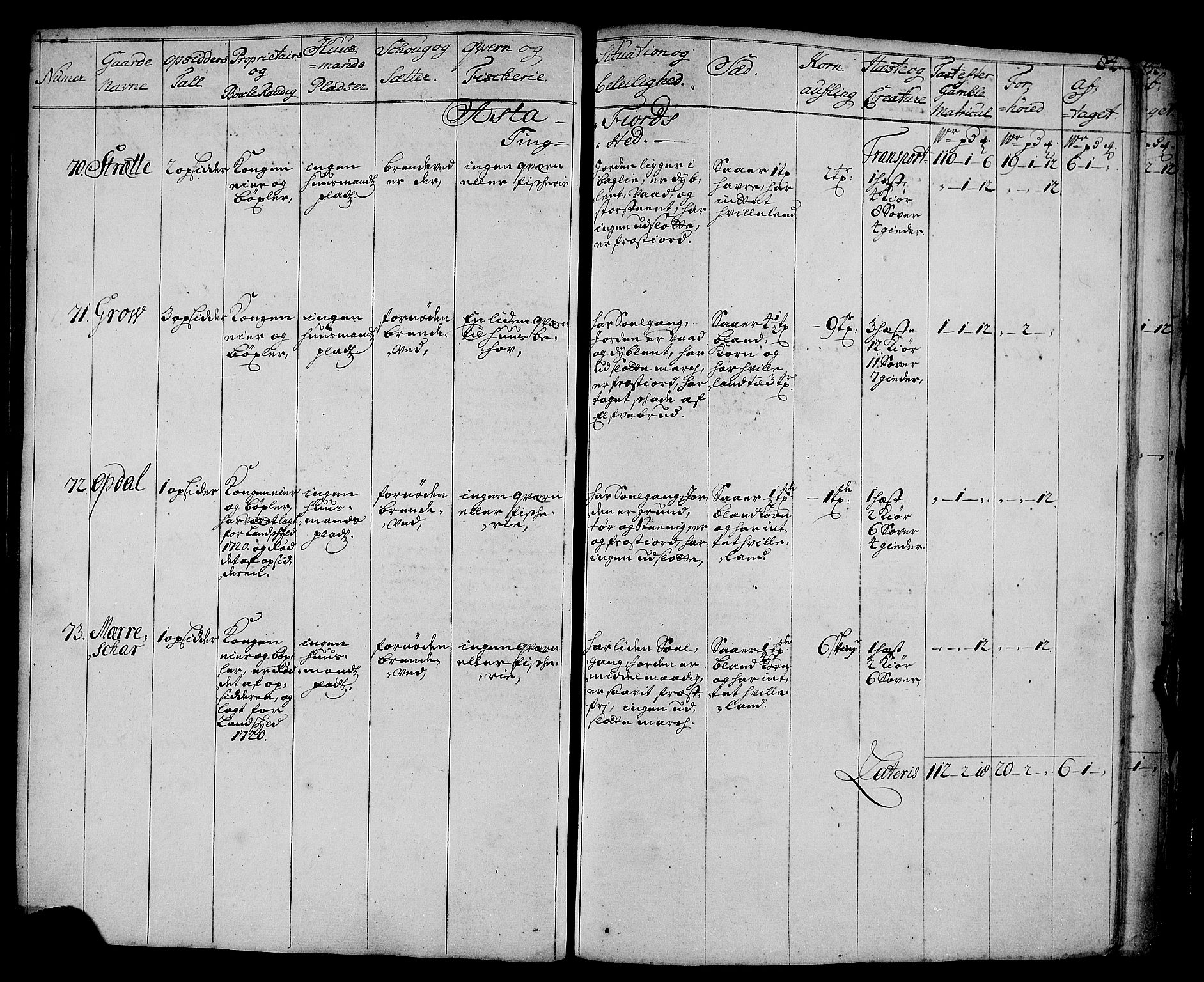 Rentekammeret inntil 1814, Realistisk ordnet avdeling, AV/RA-EA-4070/N/Nb/Nbf/L0178: Senja eksaminasjonsprotokoll, 1723, s. 85