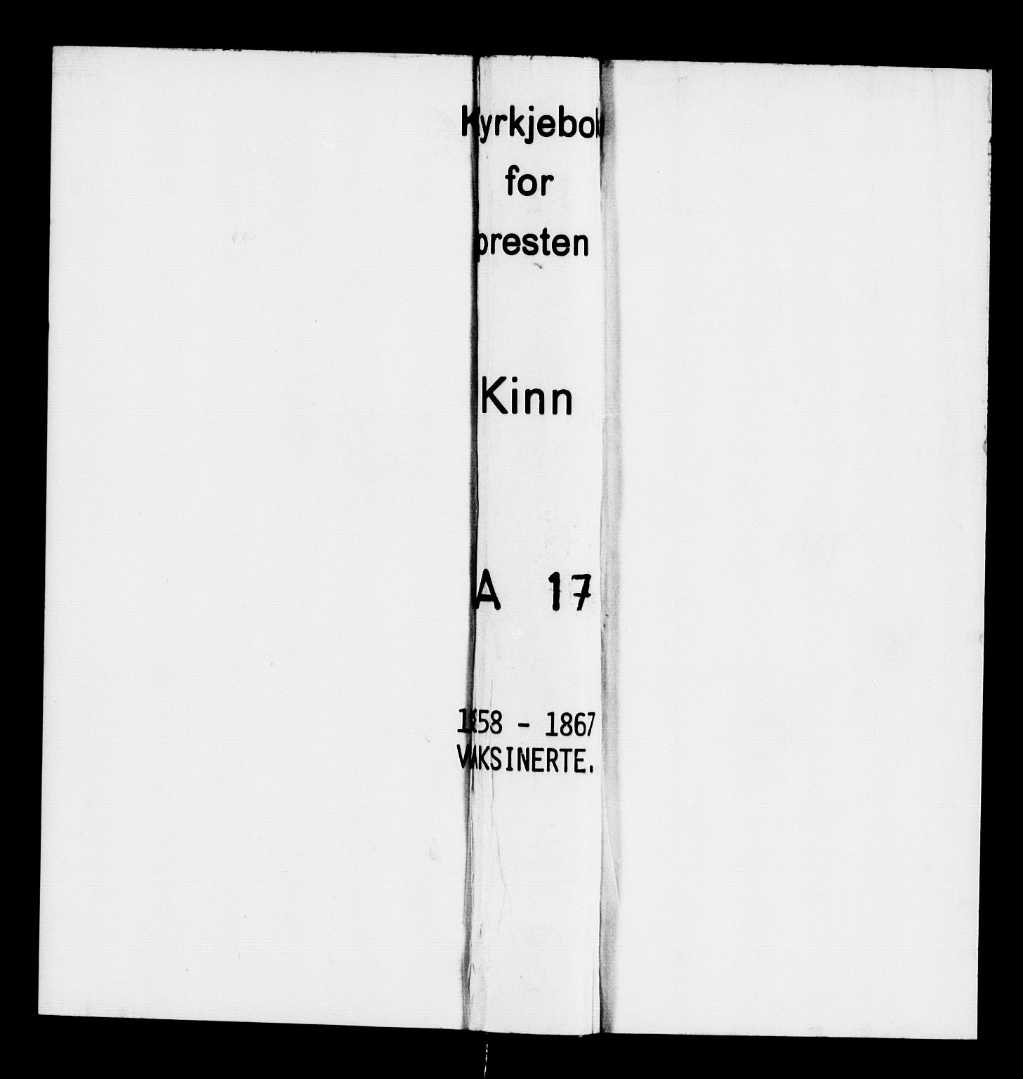 Kinn sokneprestembete, AV/SAB-A-80801/H/Haa/Haaa/L0017: Ministerialbok nr. A 17, 1858-1867