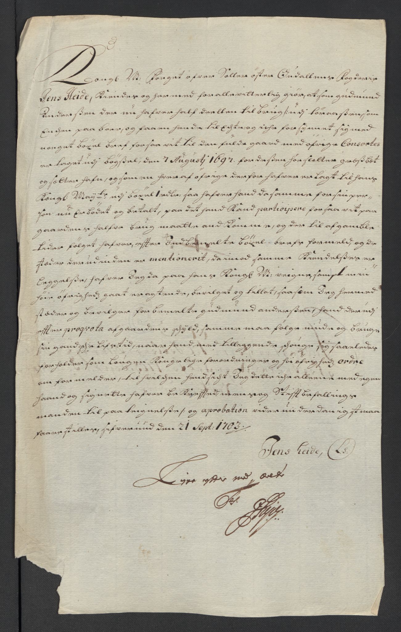 Rentekammeret inntil 1814, Reviderte regnskaper, Fogderegnskap, AV/RA-EA-4092/R13/L0841: Fogderegnskap Solør, Odal og Østerdal, 1703, s. 32