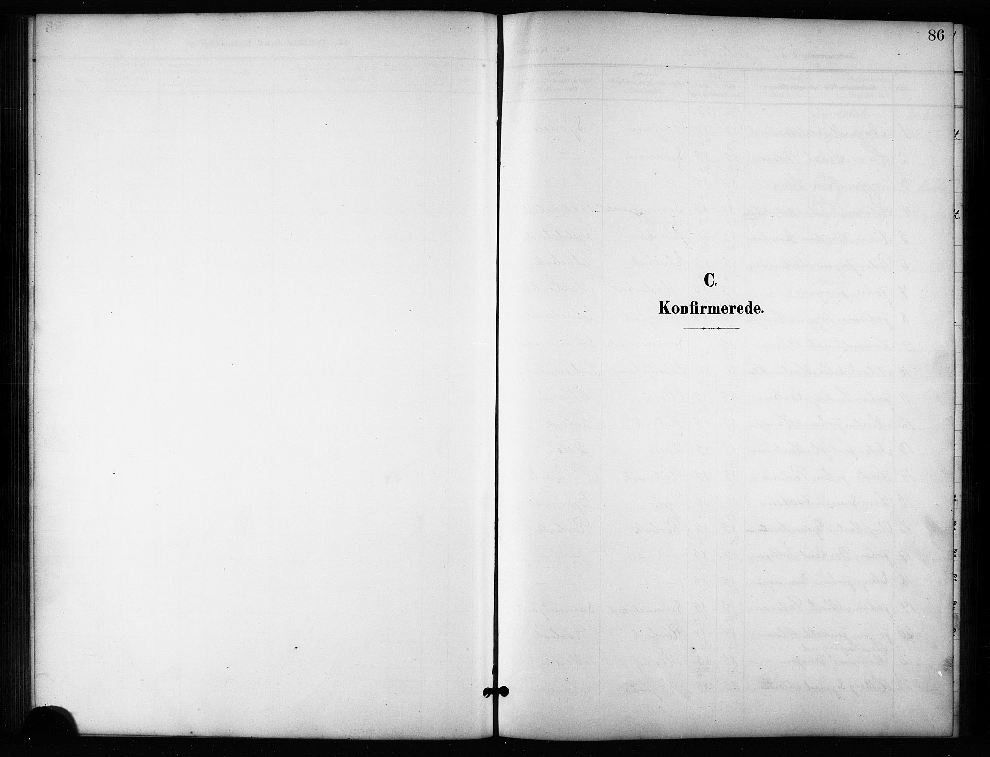 Salangen sokneprestembete, SATØ/S-1324/H/Ha/L0004klokker: Klokkerbok nr. 4, 1900-1924, s. 86