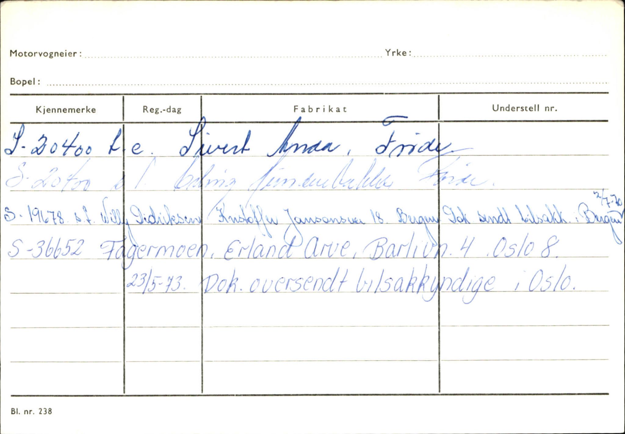 Statens vegvesen, Sogn og Fjordane vegkontor, AV/SAB-A-5301/4/F/L0132: Eigarregister Askvoll A-Å. Balestrand A-Å, 1945-1975, s. 2259