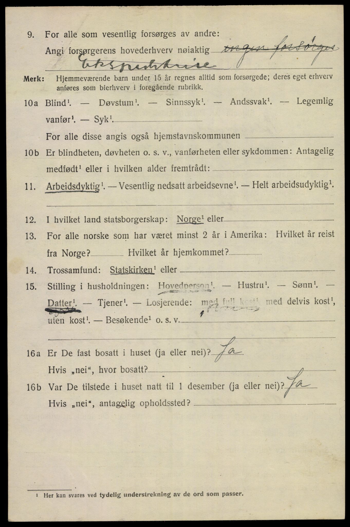 SAKO, Folketelling 1920 for 0805 Porsgrunn kjøpstad, 1920, s. 9436