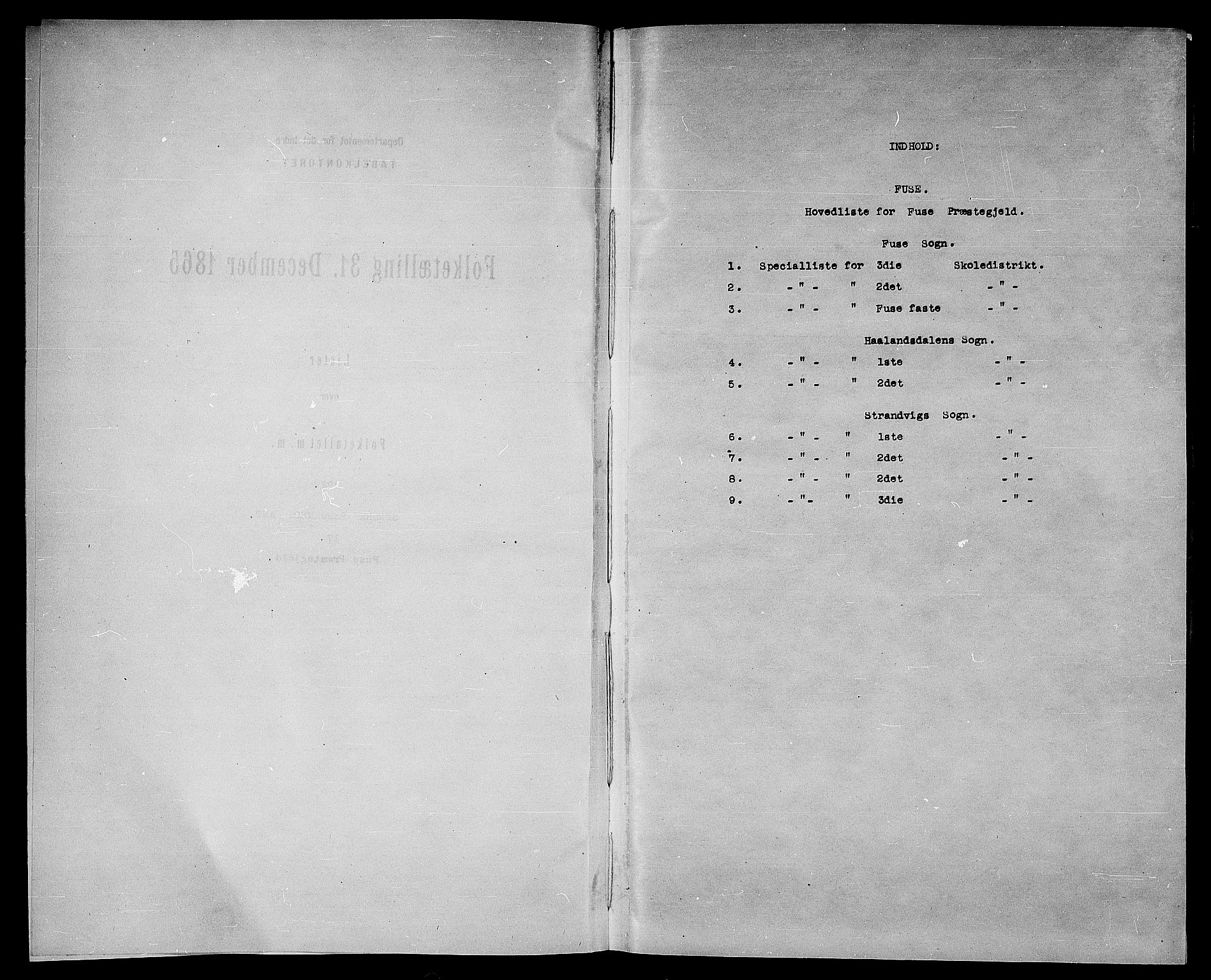 RA, Folketelling 1865 for 1241P Fusa prestegjeld, 1865, s. 4