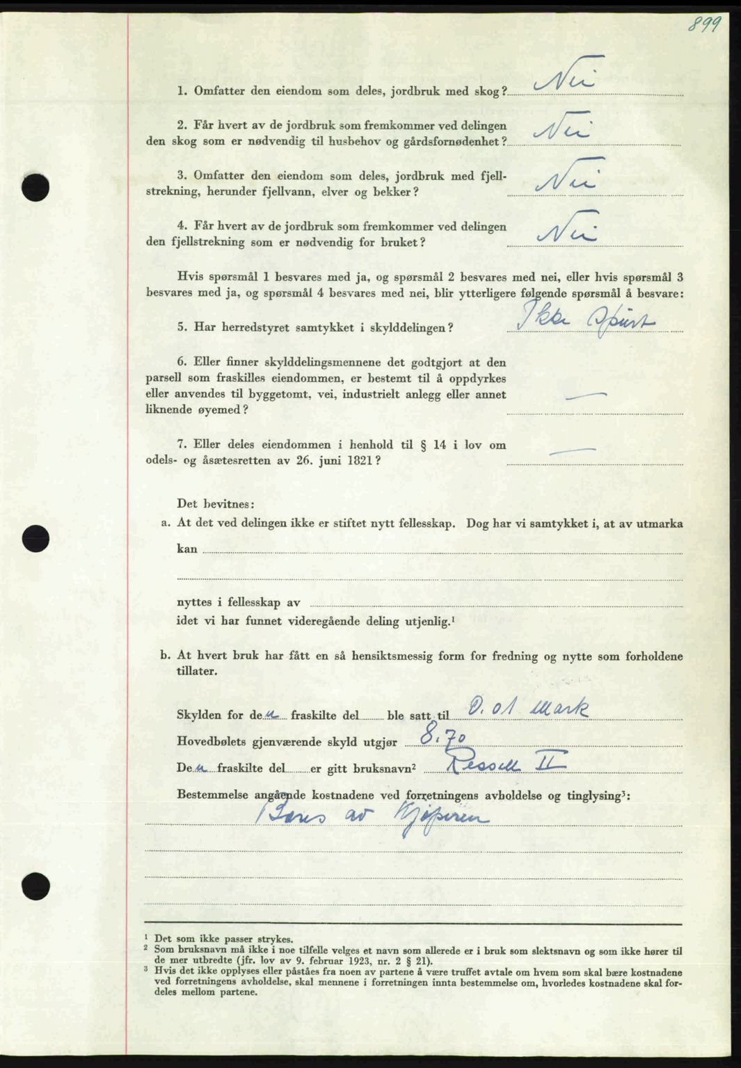 Nordmøre sorenskriveri, AV/SAT-A-4132/1/2/2Ca: Pantebok nr. A115, 1950-1950, Dagboknr: 2536/1950