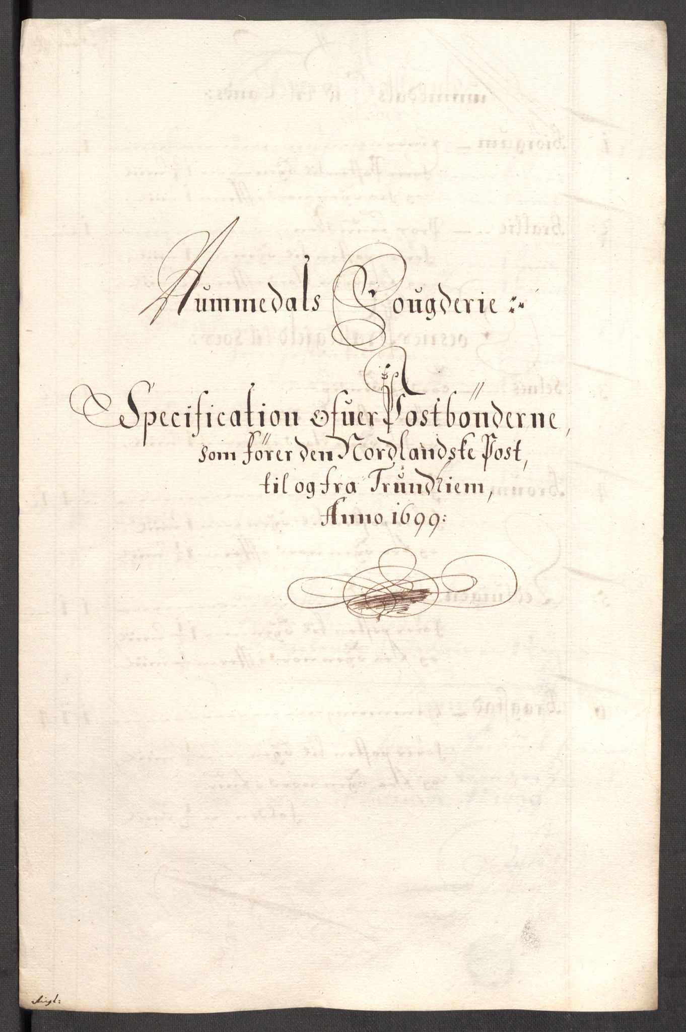 Rentekammeret inntil 1814, Reviderte regnskaper, Fogderegnskap, RA/EA-4092/R64/L4426: Fogderegnskap Namdal, 1699-1700, s. 182