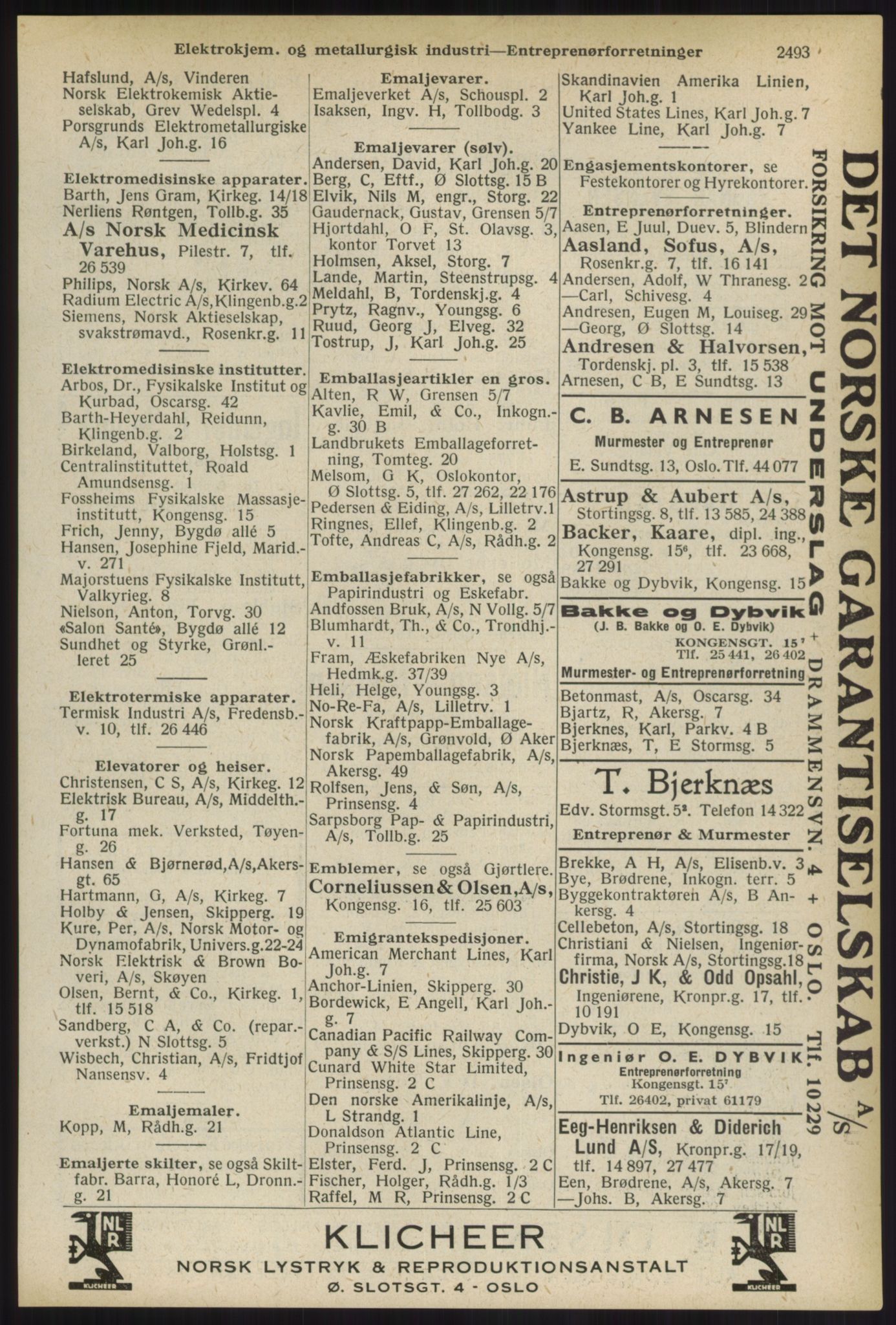 Kristiania/Oslo adressebok, PUBL/-, 1936, s. 2493