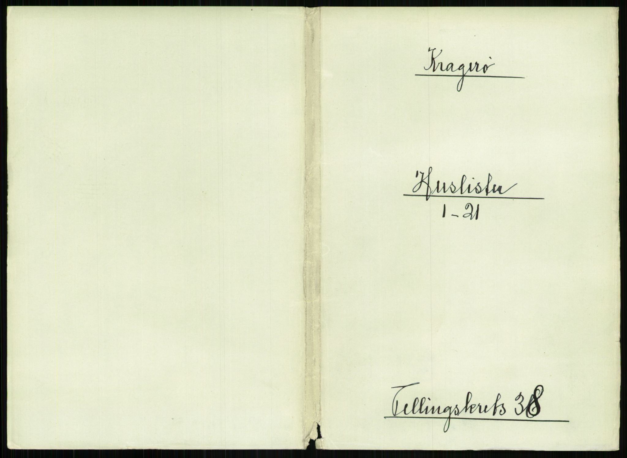 RA, Folketelling 1891 for 0801 Kragerø kjøpstad, 1891, s. 1552