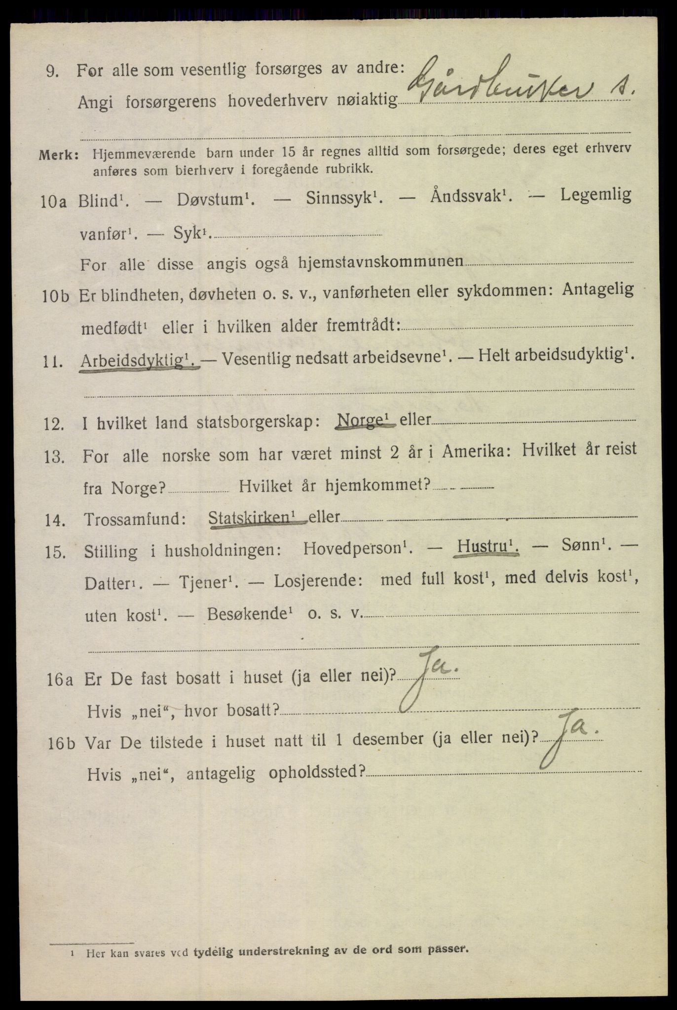 SAH, Folketelling 1920 for 0428 Trysil herred, 1920, s. 9450