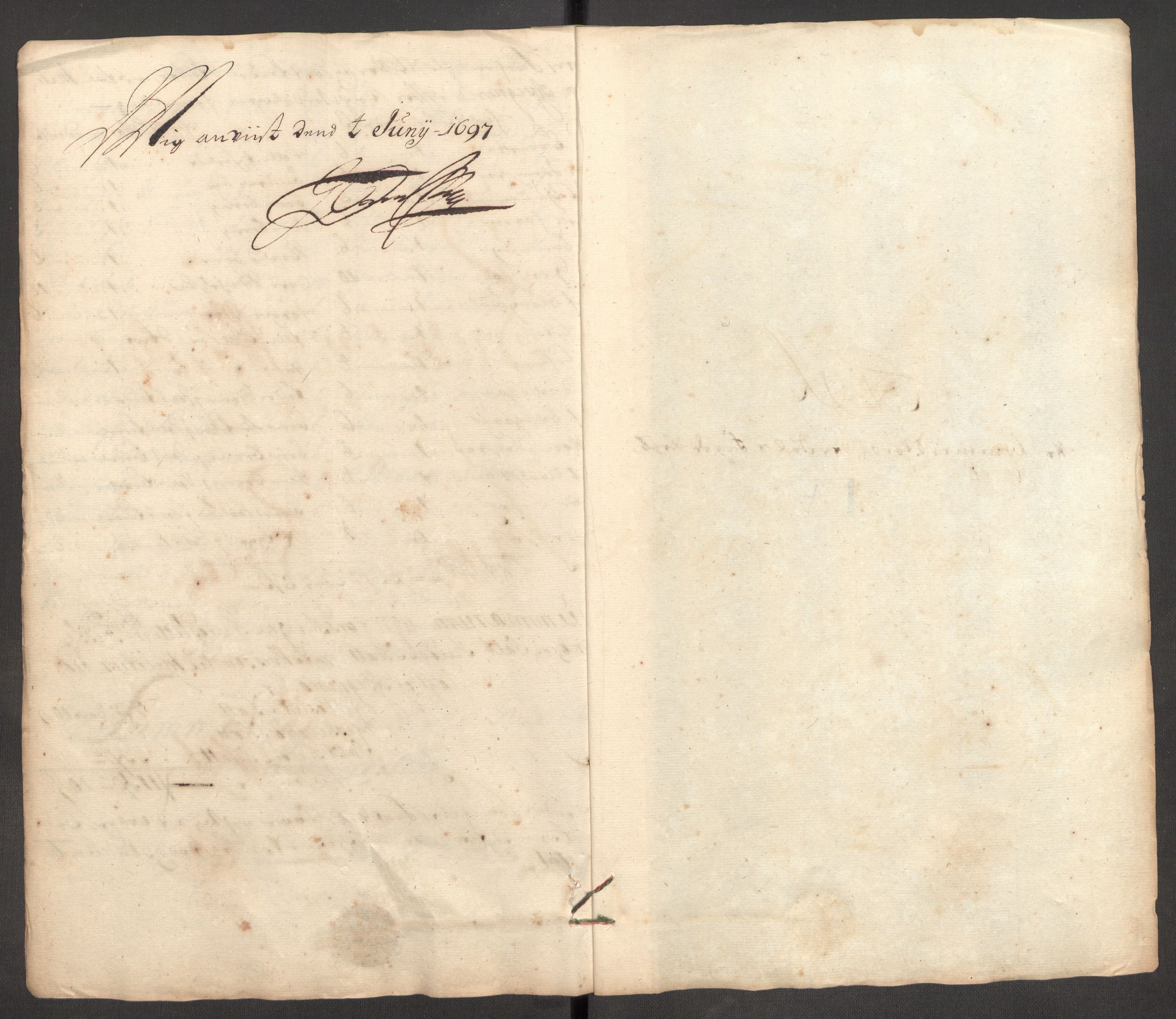 Rentekammeret inntil 1814, Reviderte regnskaper, Fogderegnskap, RA/EA-4092/R62/L4188: Fogderegnskap Stjørdal og Verdal, 1696, s. 134
