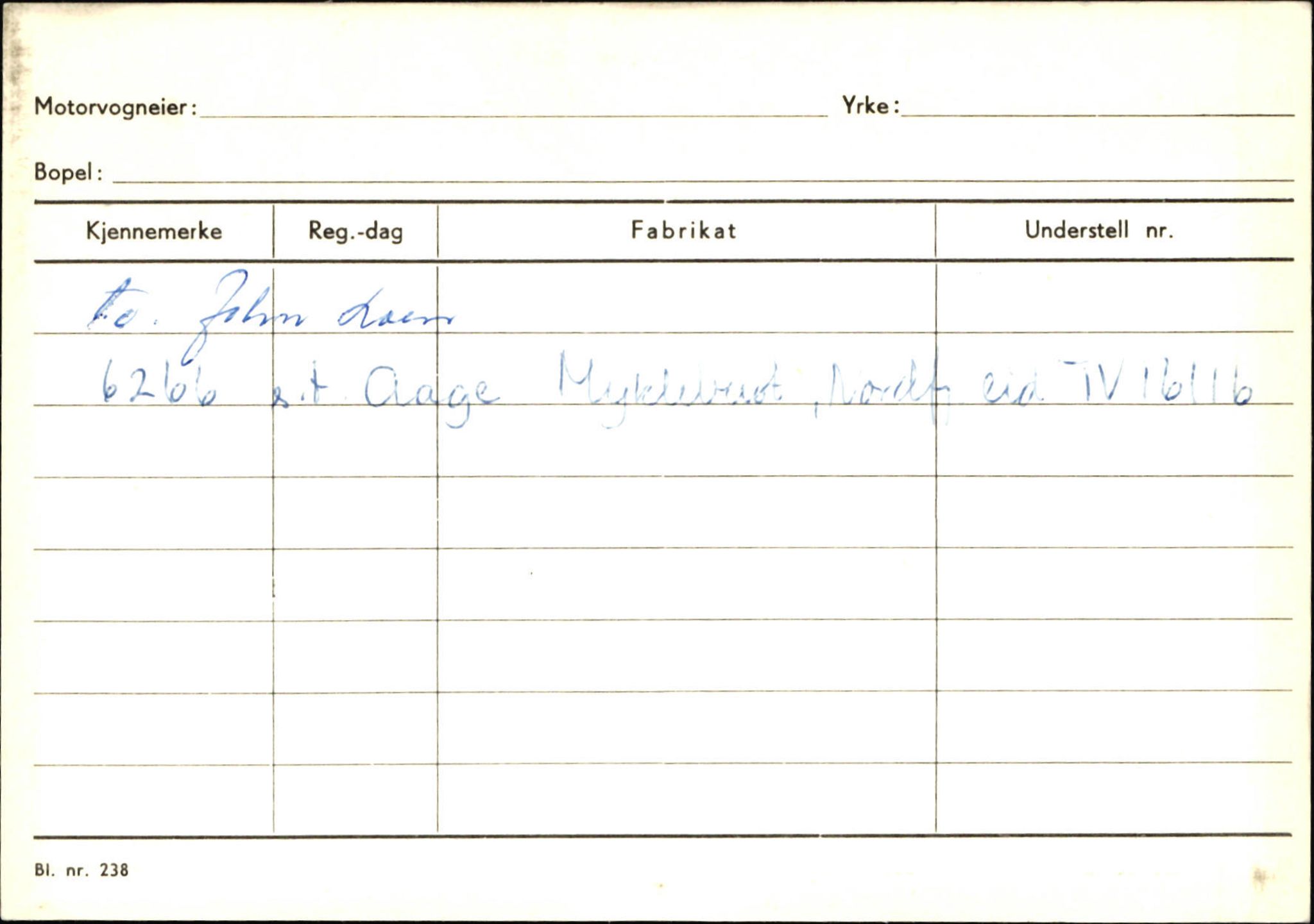 Statens vegvesen, Sogn og Fjordane vegkontor, AV/SAB-A-5301/4/F/L0130: Eigarregister Eid T-Å. Høyanger A-O, 1945-1975, s. 368