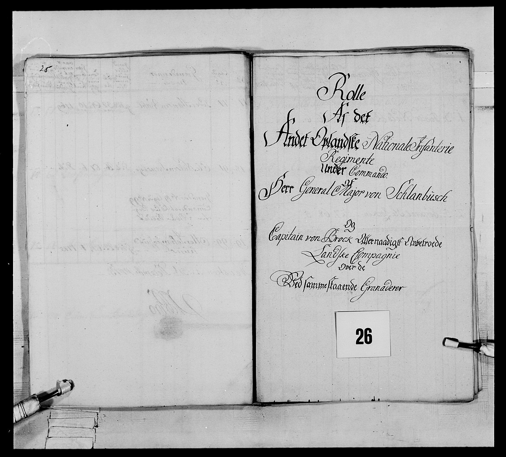 Generalitets- og kommissariatskollegiet, Det kongelige norske kommissariatskollegium, AV/RA-EA-5420/E/Eh/L0064: 2. Opplandske nasjonale infanteriregiment, 1774-1784, s. 152