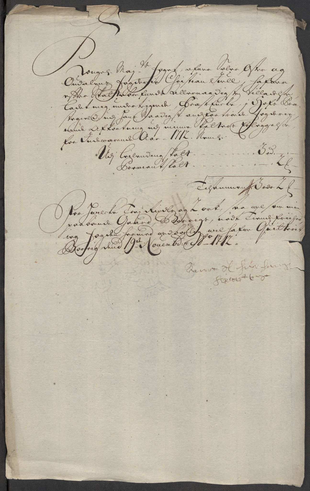Rentekammeret inntil 1814, Reviderte regnskaper, Fogderegnskap, RA/EA-4092/R13/L0849: Fogderegnskap Solør, Odal og Østerdal, 1712, s. 356