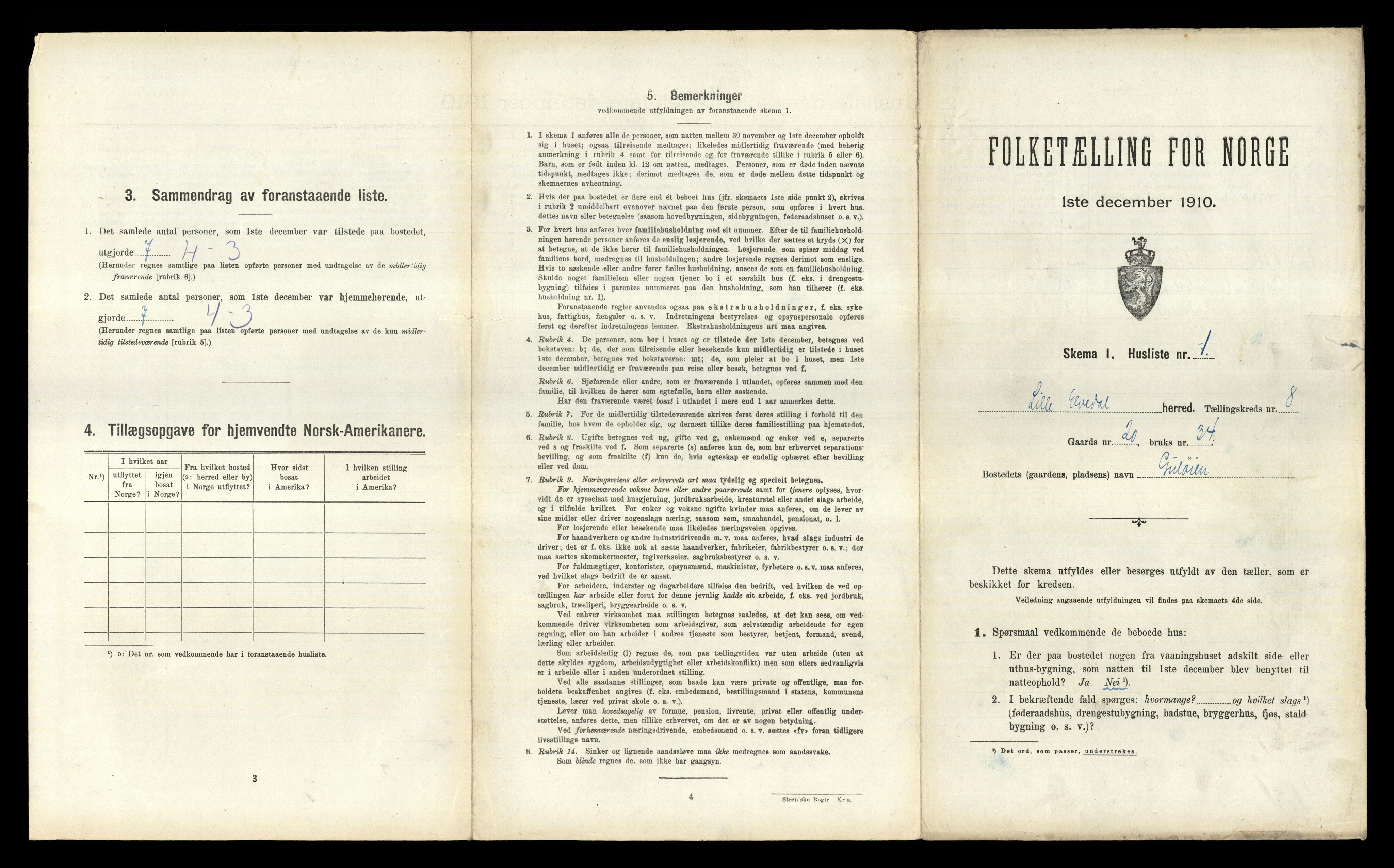 RA, Folketelling 1910 for 0438 Lille Elvedalen herred, 1910, s. 577