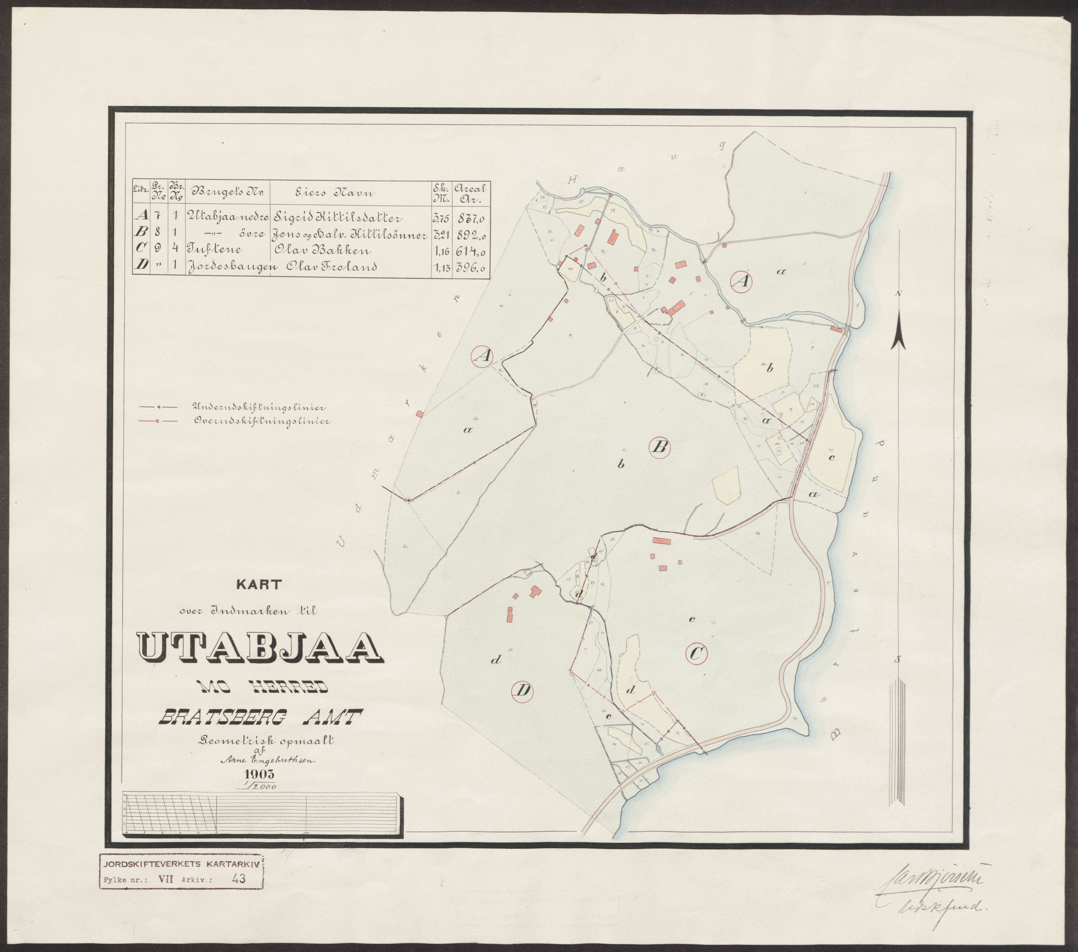 Jordskifteverkets kartarkiv, AV/RA-S-3929/T, 1859-1988, s. 53