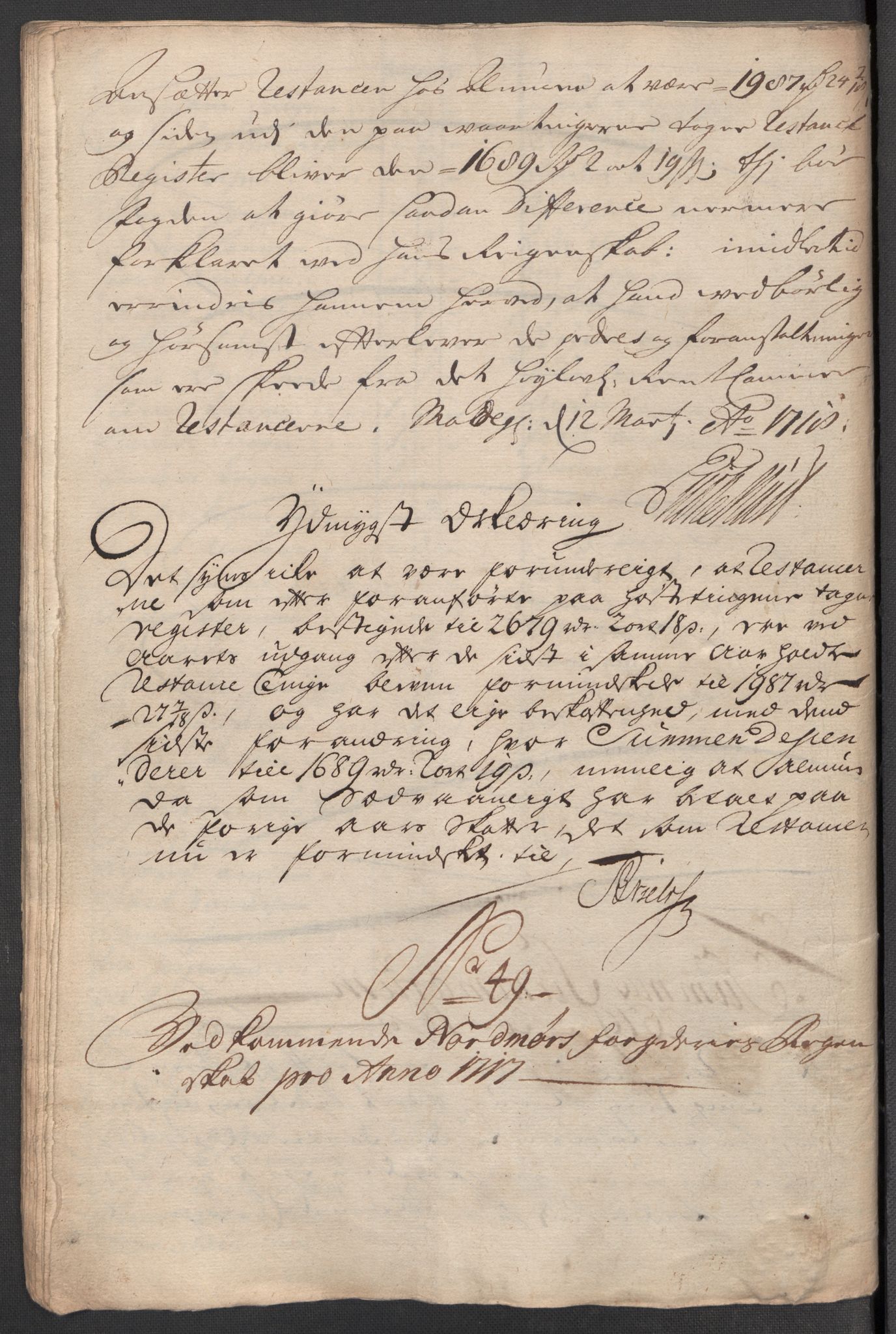 Rentekammeret inntil 1814, Reviderte regnskaper, Fogderegnskap, AV/RA-EA-4092/R56/L3750: Fogderegnskap Nordmøre, 1717, s. 293