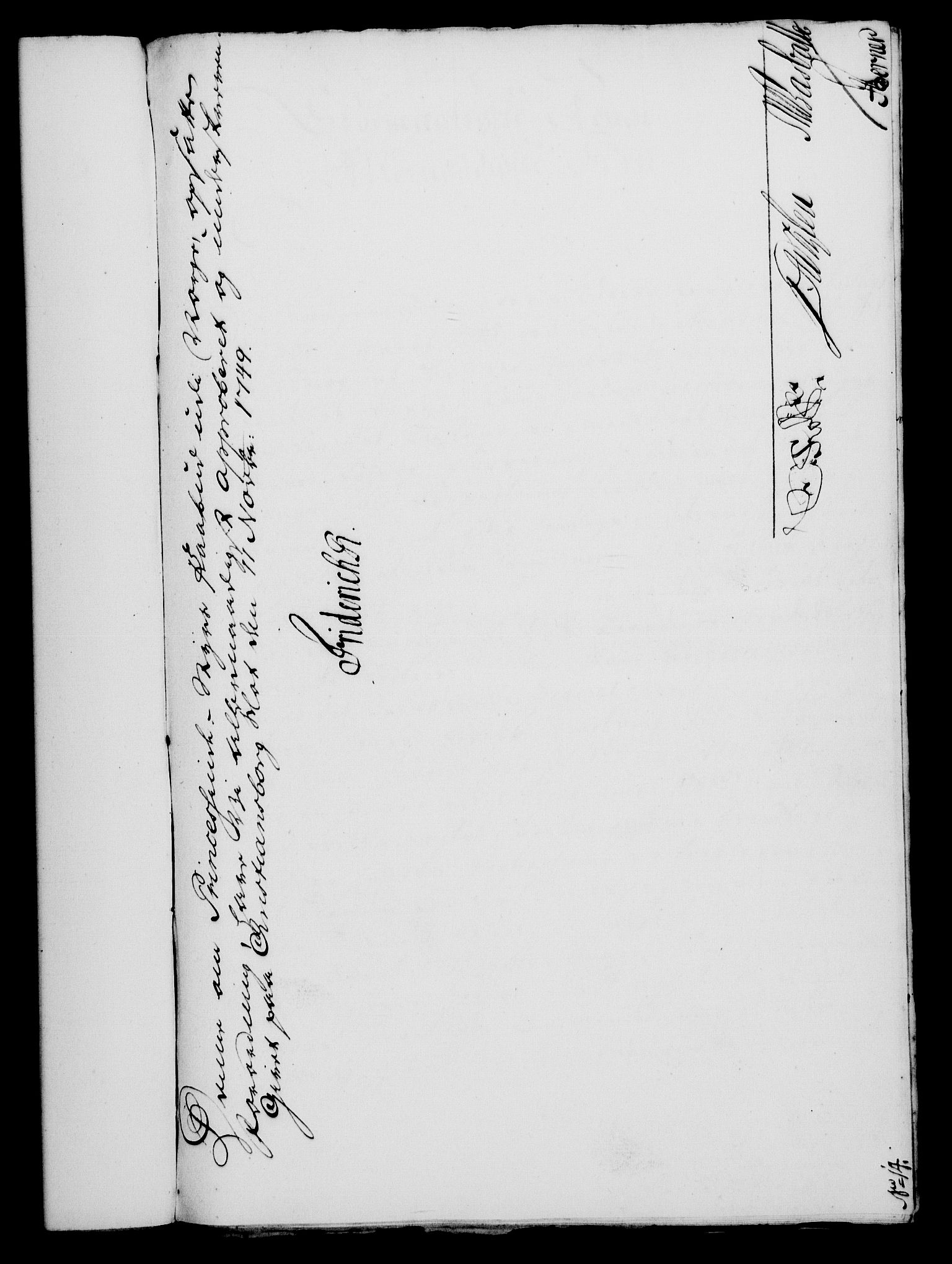 Rentekammeret, Kammerkanselliet, RA/EA-3111/G/Gf/Gfa/L0031: Norsk relasjons- og resolusjonsprotokoll (merket RK 52.31), 1749, s. 604