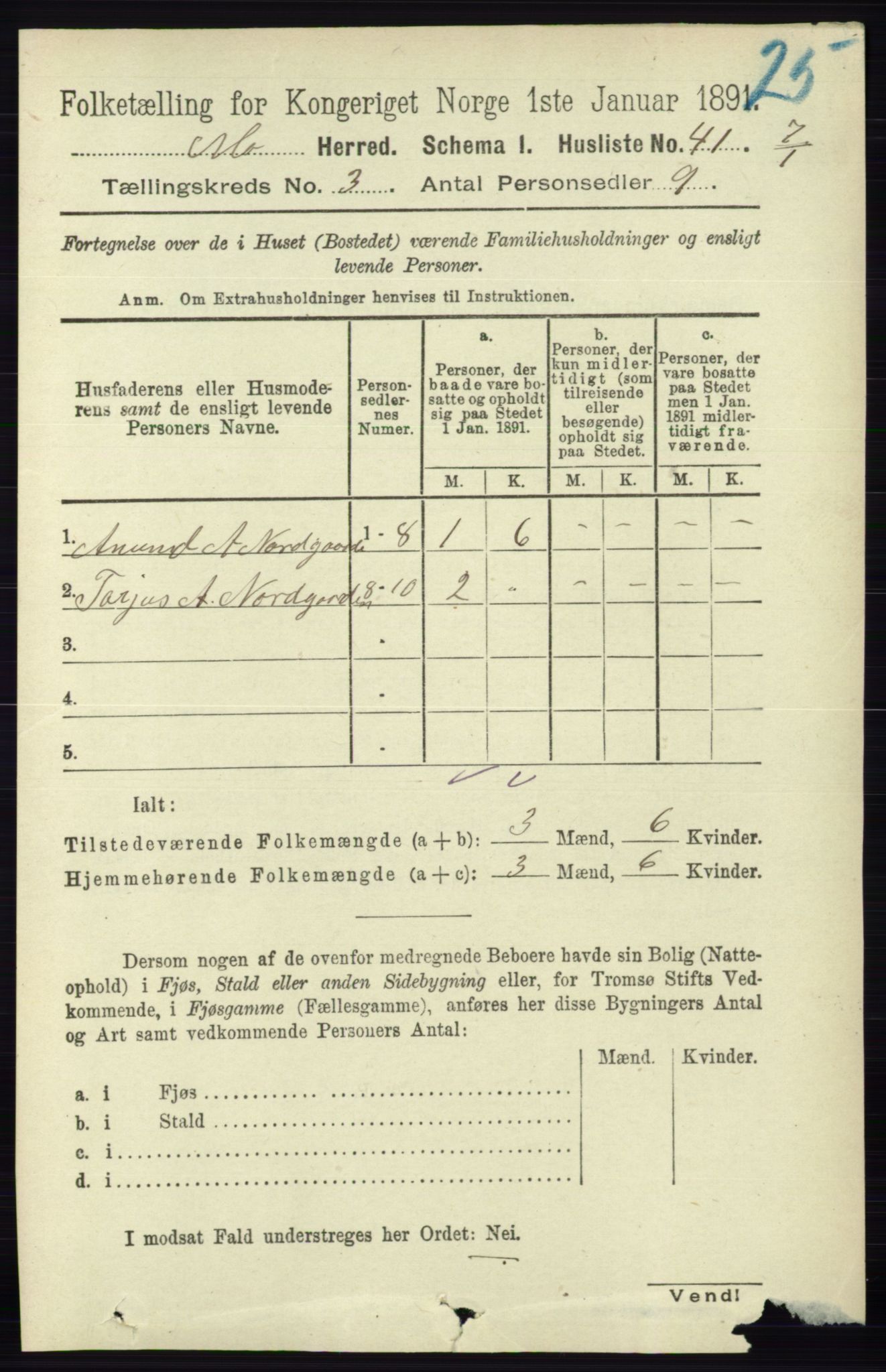 RA, Folketelling 1891 for 0832 Mo herred, 1891, s. 723