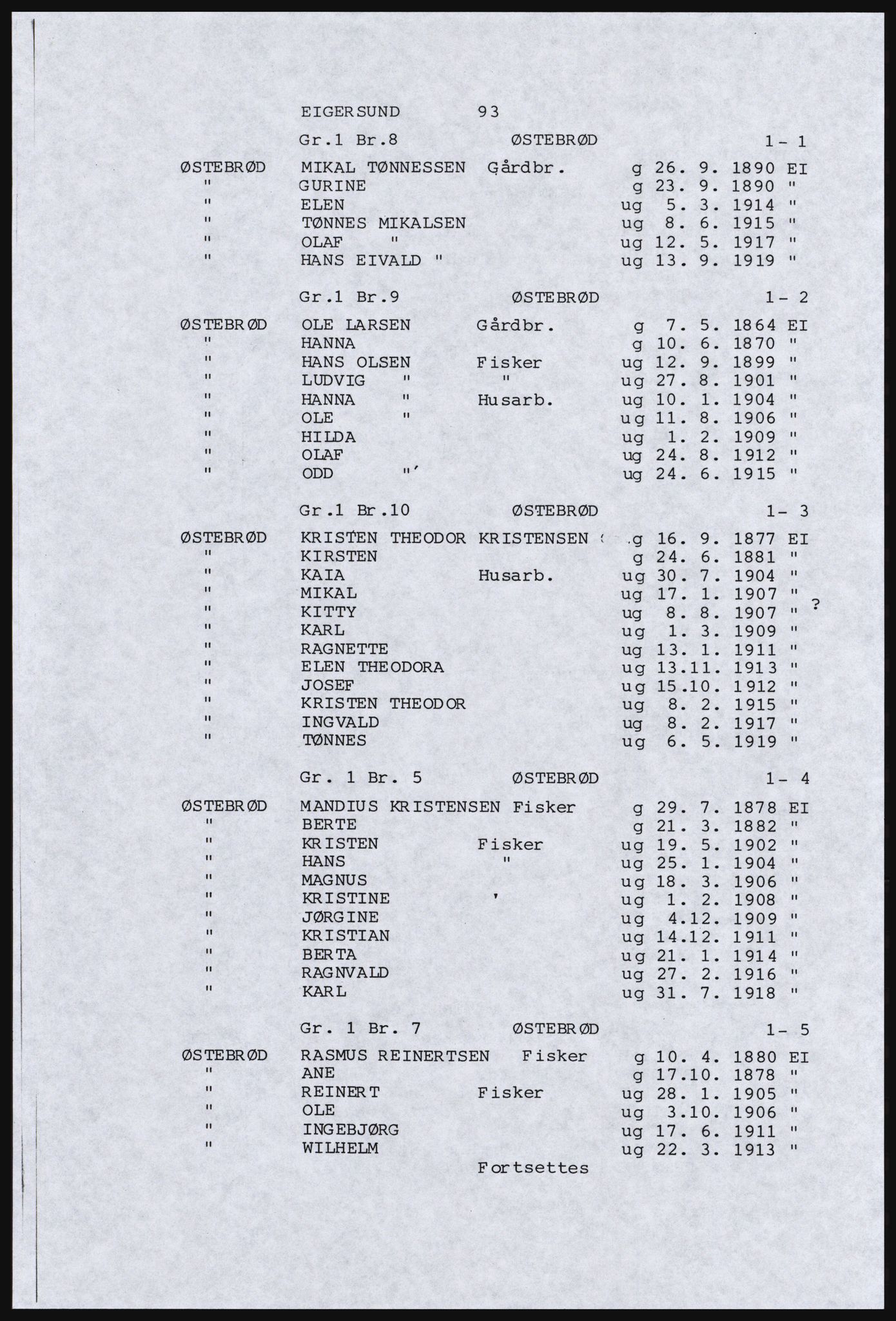 SAST, Avskrift av folketellingen 1920 for Dalane, 1920, s. 541