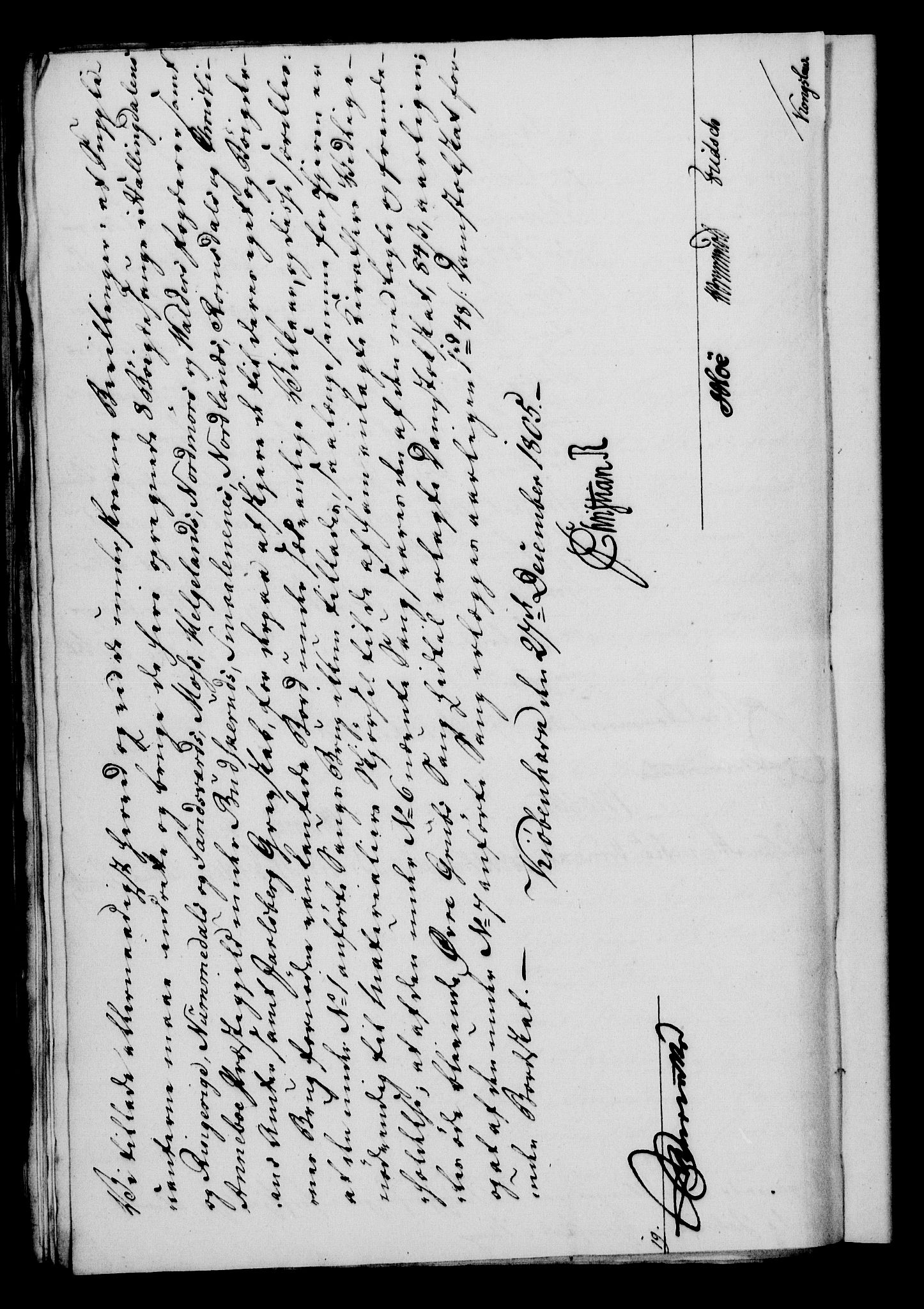 Rentekammeret, Kammerkanselliet, RA/EA-3111/G/Gf/Gfa/L0087: Norsk relasjons- og resolusjonsprotokoll (merket RK 52.87), 1805, s. 675
