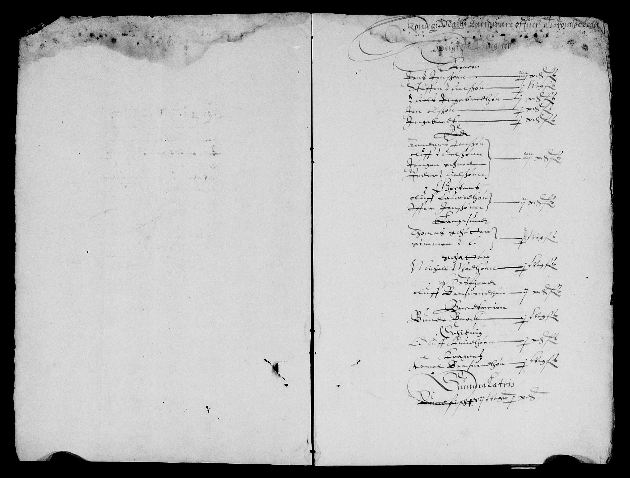 Rentekammeret inntil 1814, Reviderte regnskaper, Lensregnskaper, AV/RA-EA-5023/R/Rb/Rbz/L0002: Nordlandenes len, 1611-1612