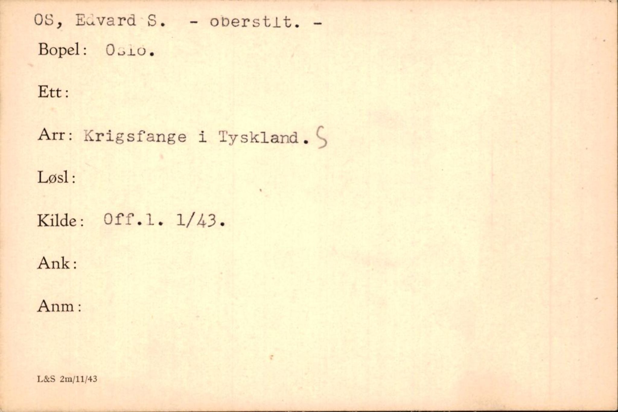 Forsvaret, Forsvarets krigshistoriske avdeling, AV/RA-RAFA-2017/Y/Yf/L0200: II-C-11-2102  -  Norske krigsfanger i Tyskland, 1940-1945, s. 822